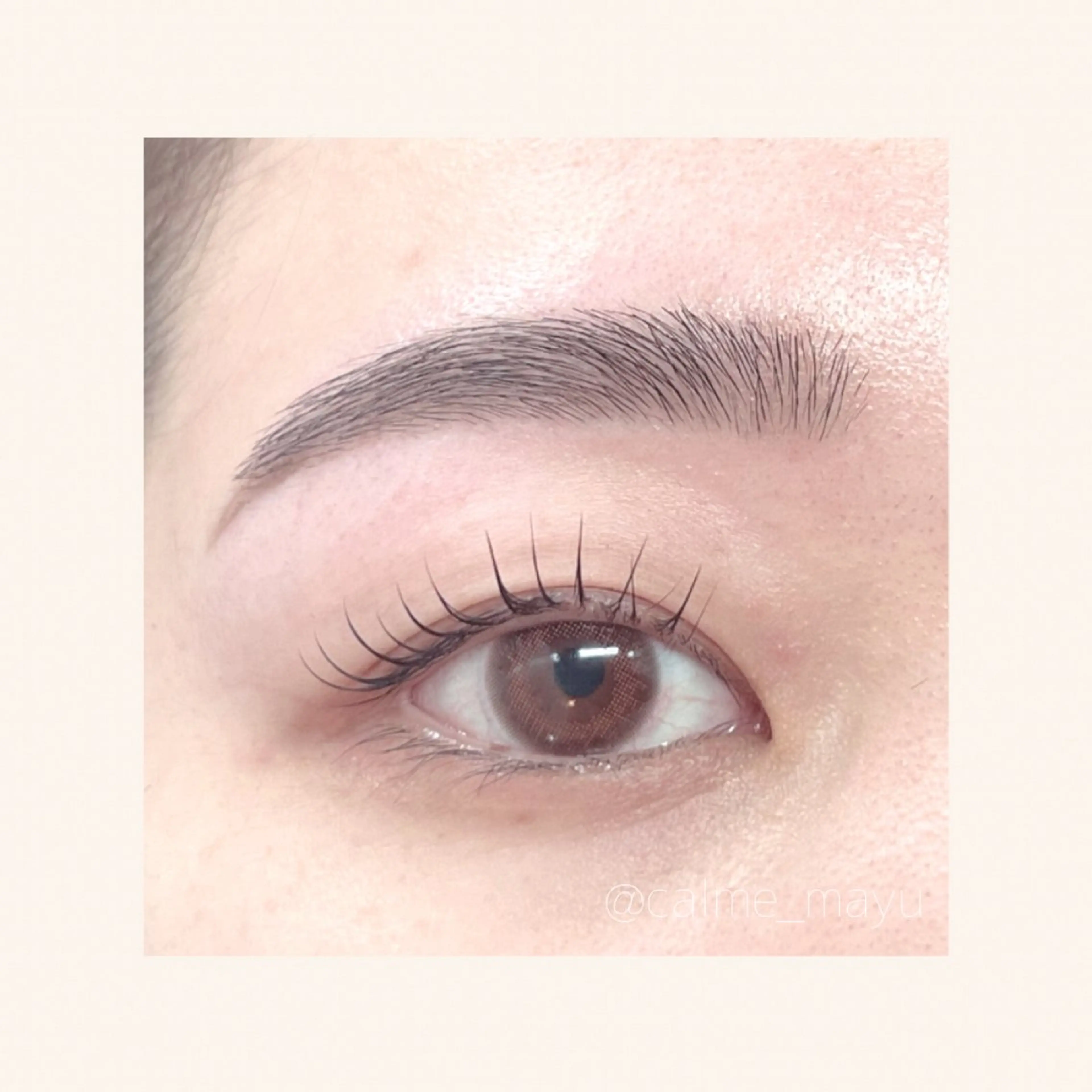 🌼口コミ記入してくれる方限定🌼まつげパーマ＋美眉WAXがお得！の写真