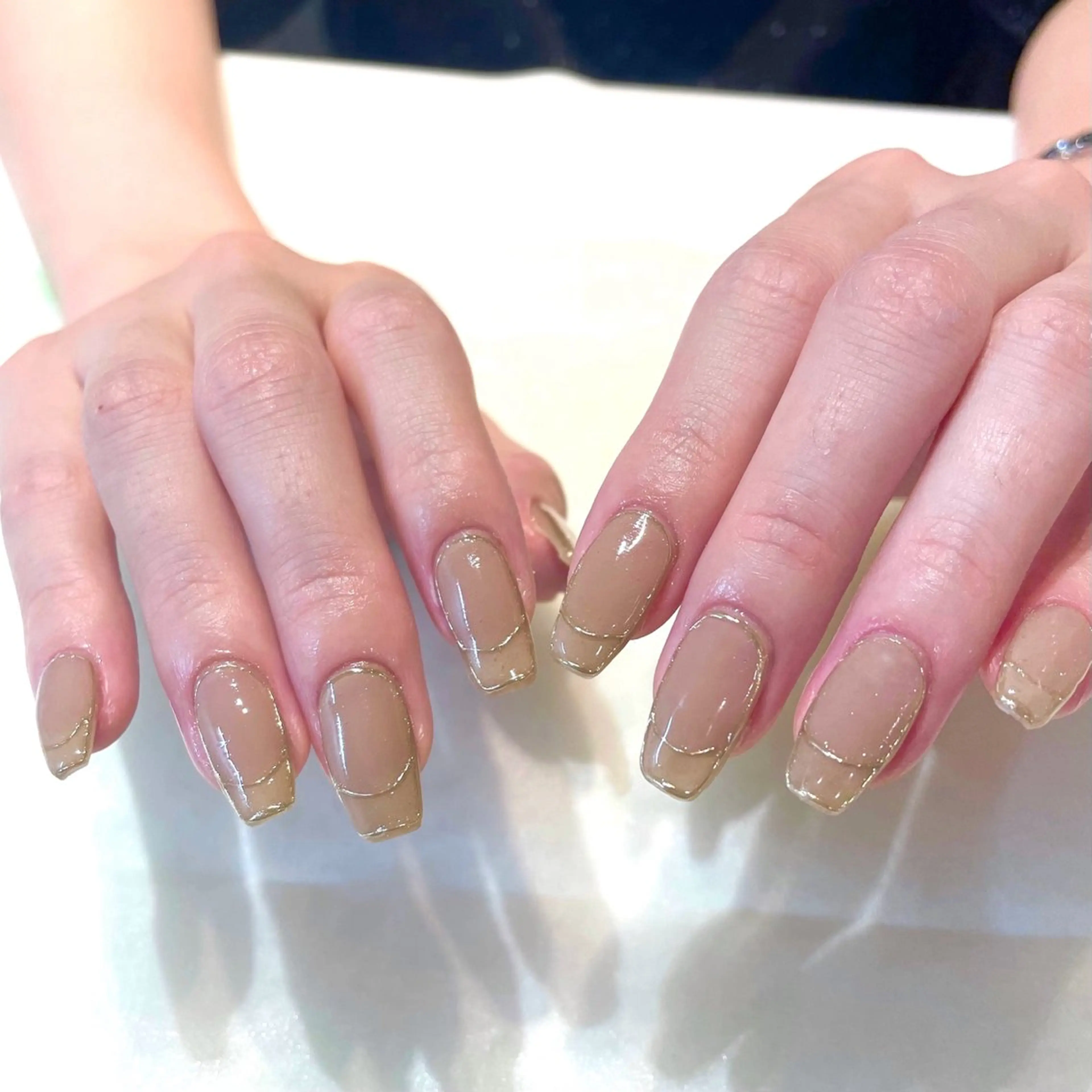 ネイル ハンドネイル 新井 ひなののネイルデザイン