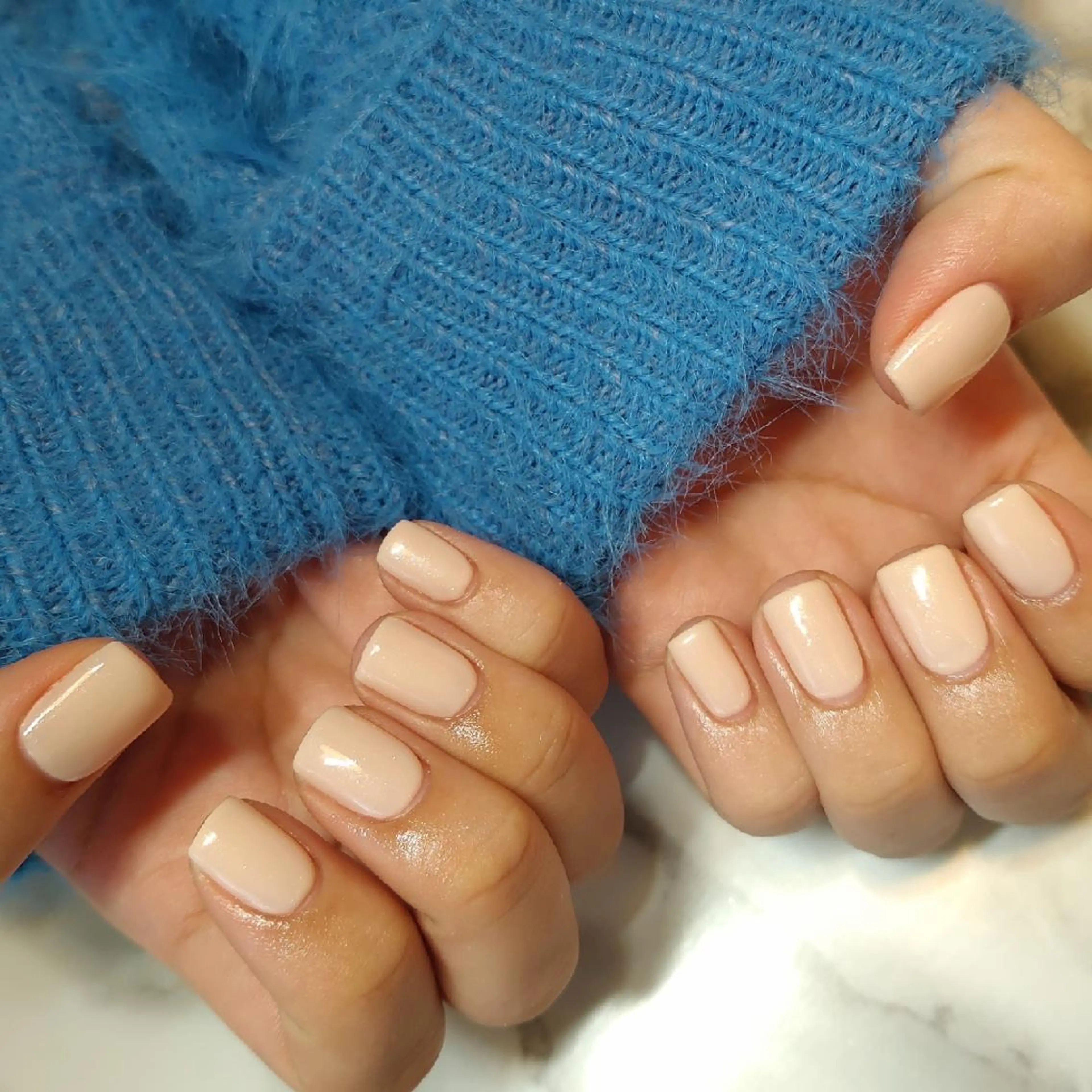 ネイル ワンカラーネイル ジェヌインネイル 河内のネイルデザイン