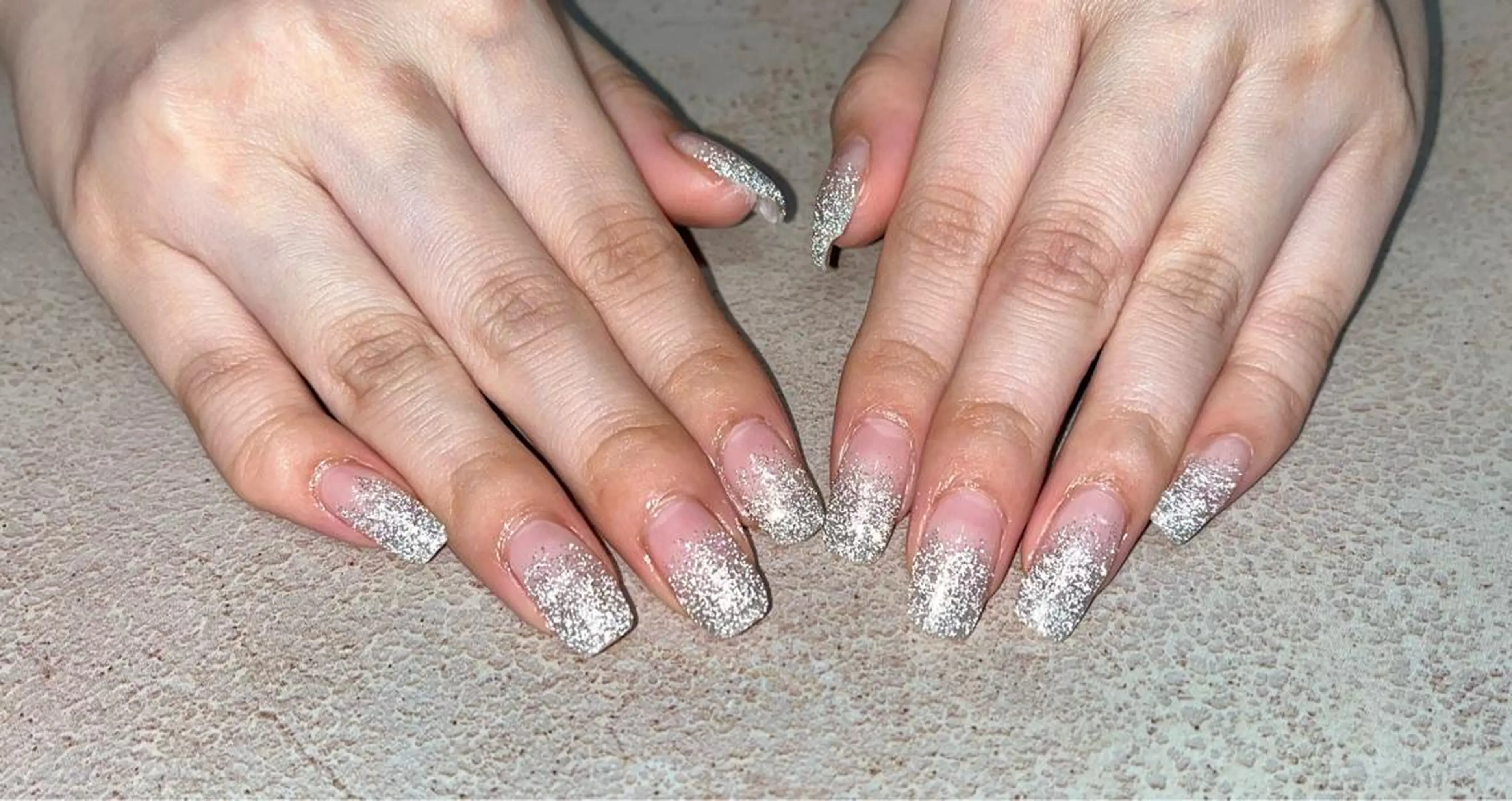 ネイル ラメ(グリッター) ハンドネイル goldgleams ちなのネイルデザイン