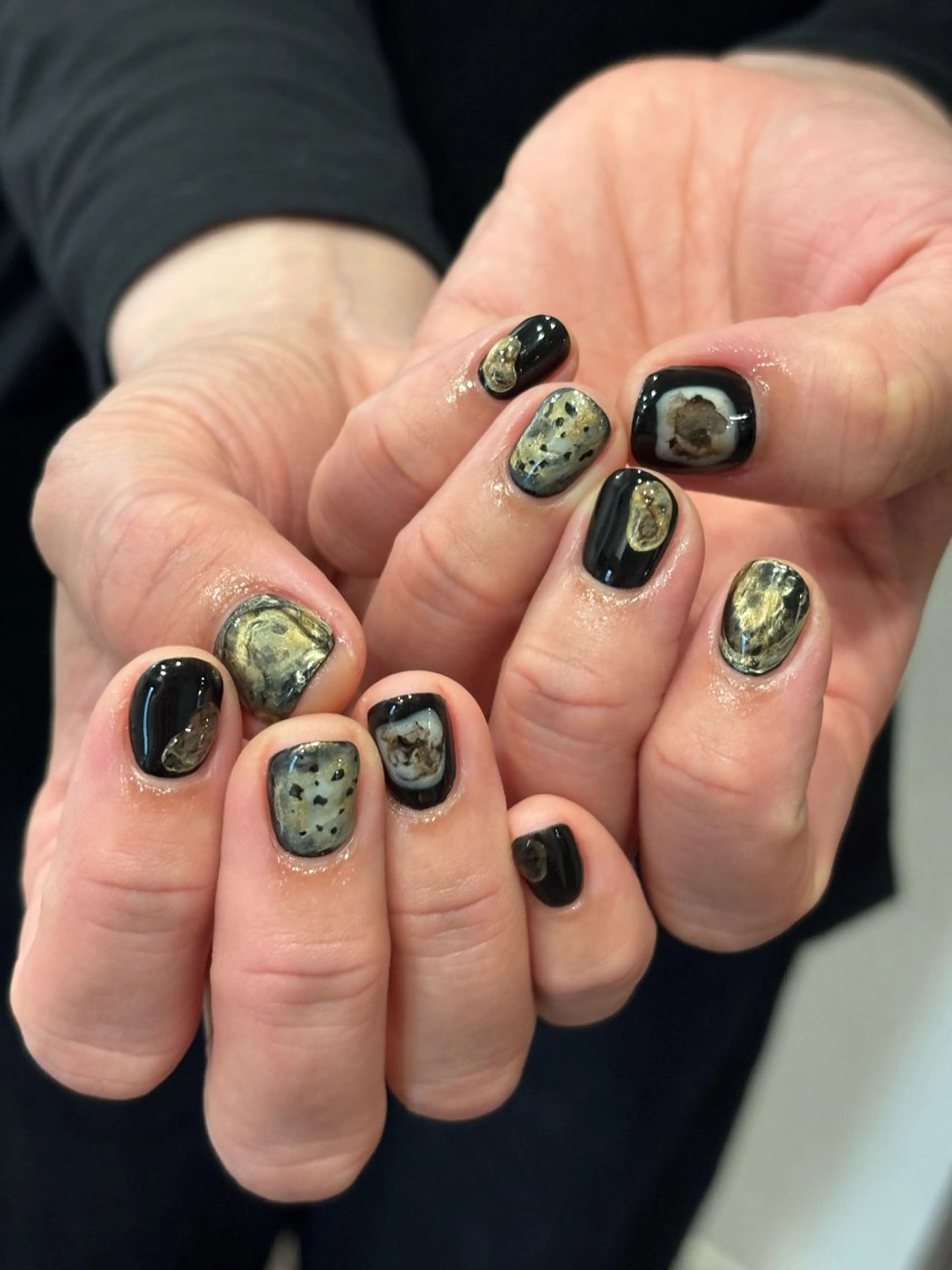 ネイル ニュアンスネイル ハンドネイル iconail 下北沢 NONのネイルデザイン