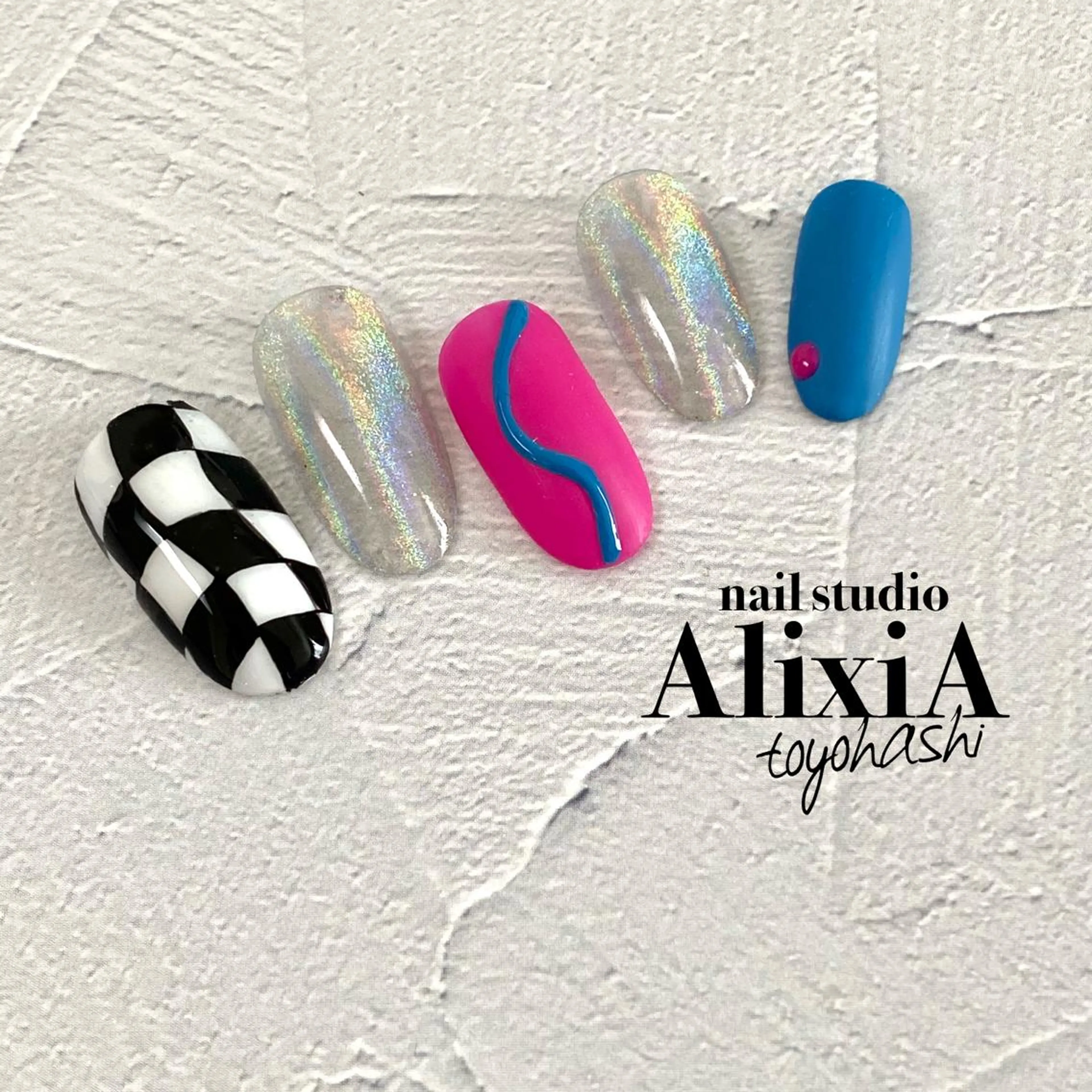 ネイル AlixiA   nail studio所属・AlixiA ゆみのネイルデザイン