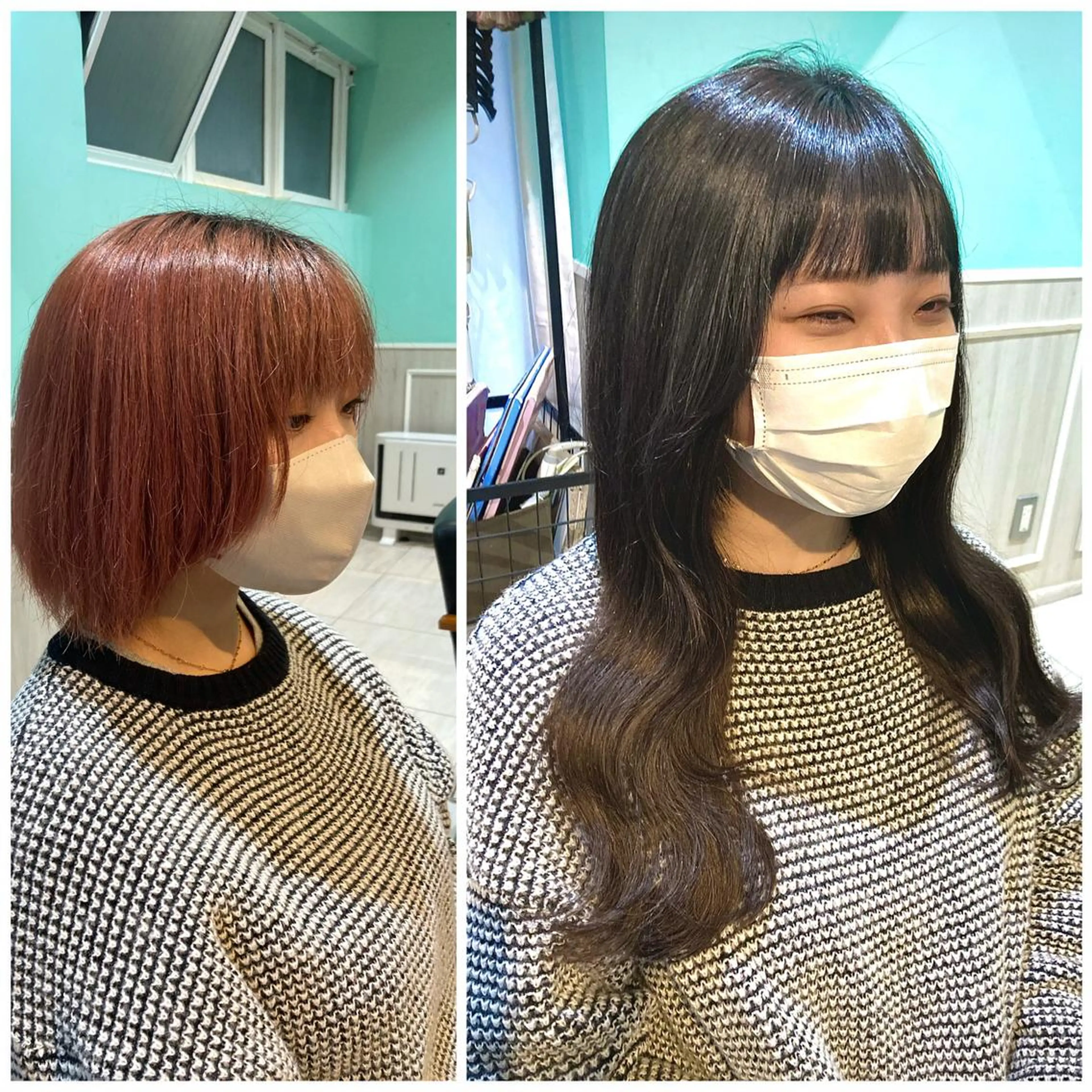 ロング シールエクステ エクステ ロング 綿貫 美香のヘアスタイル