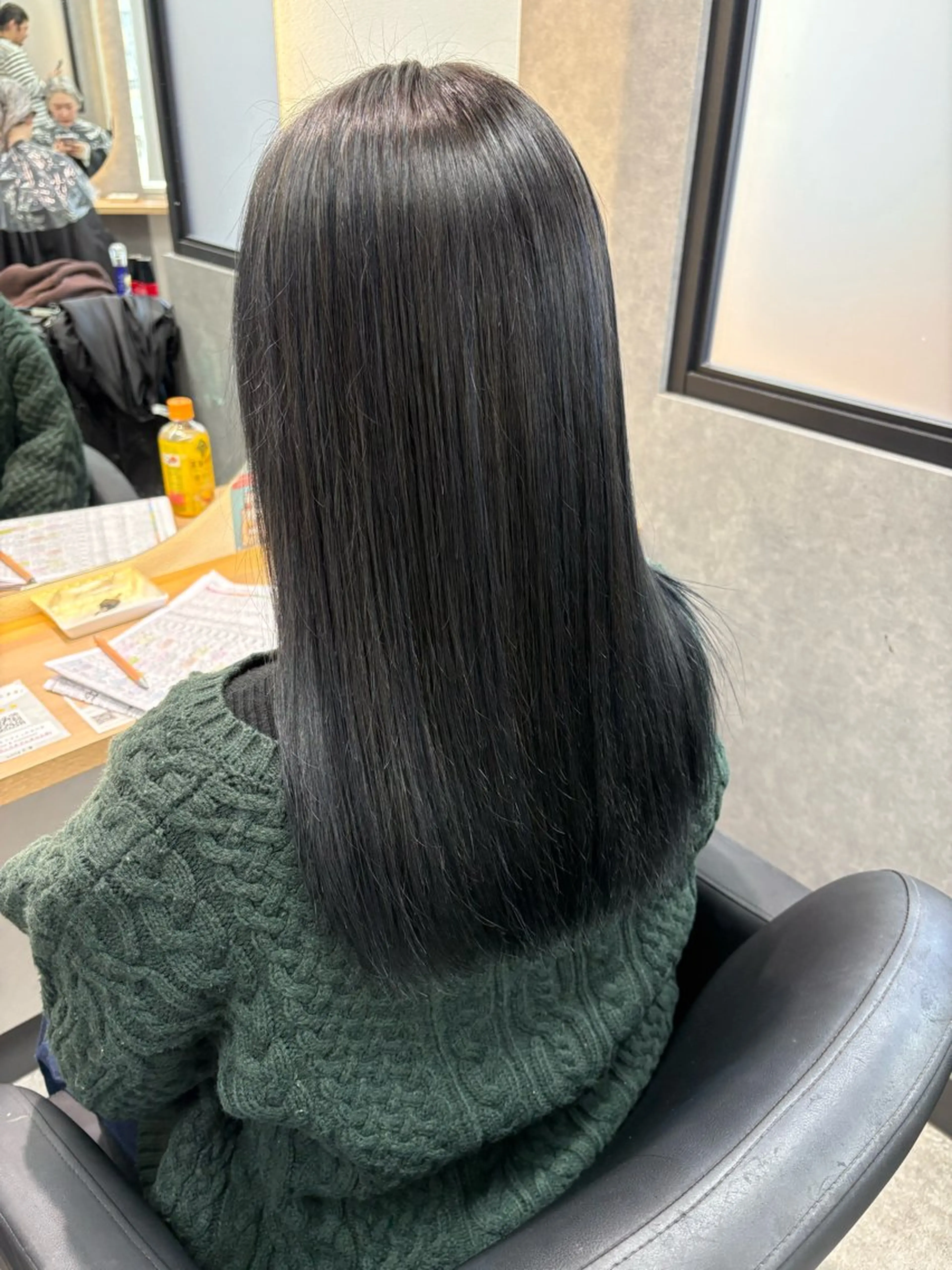 セミロング 髪質改善 酸性ストレート Ryu✨艶髪 美髪ストレート✨のヘアスタイル