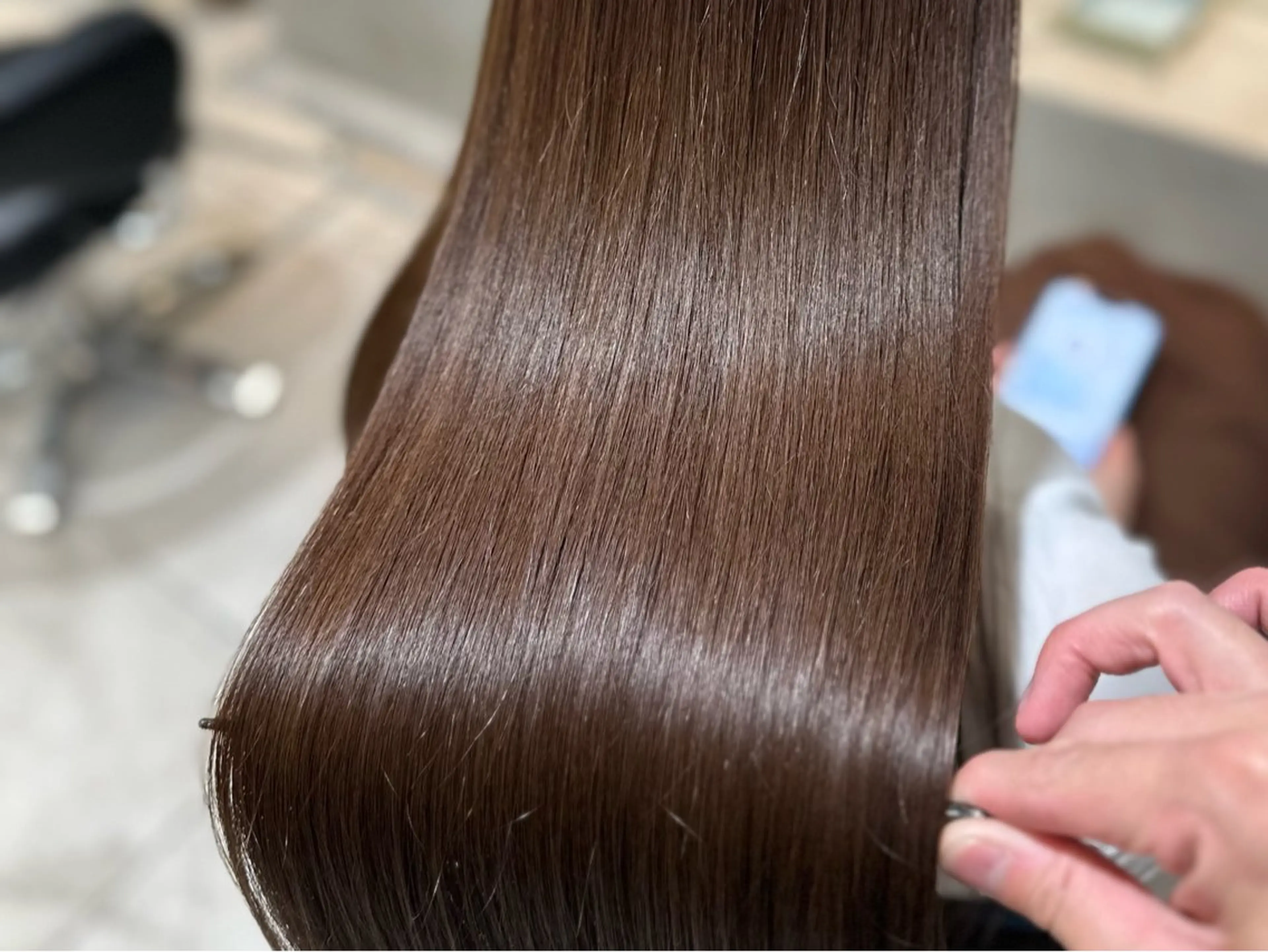 ロング カラー cue所属・石和茉由香/カラー /パーマ/縮毛矯正のヘアスタイル