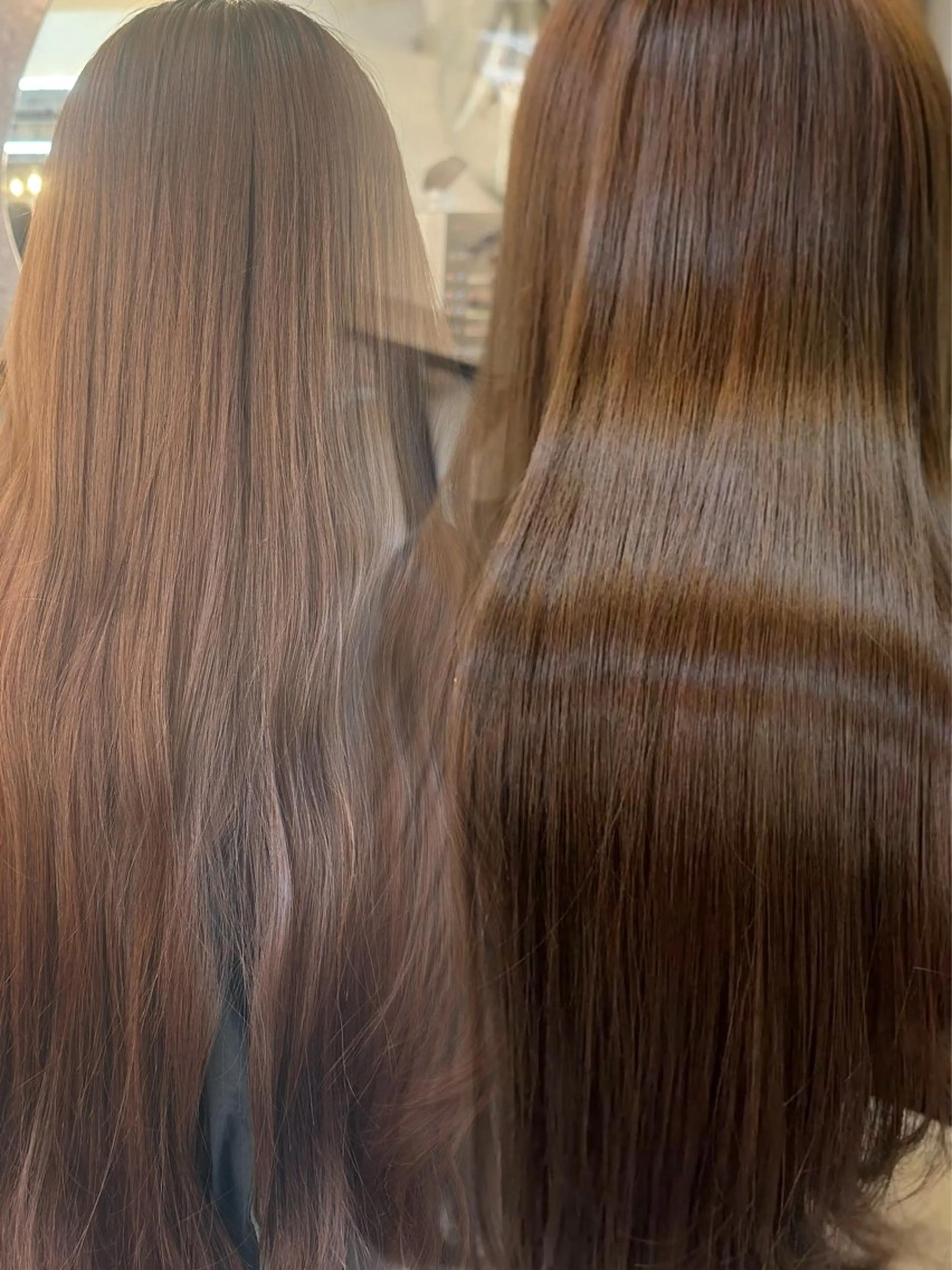 ロング カラー トリートメント ヘアカラー 髪質改善/艶カラー /yaekaのヘアスタイル