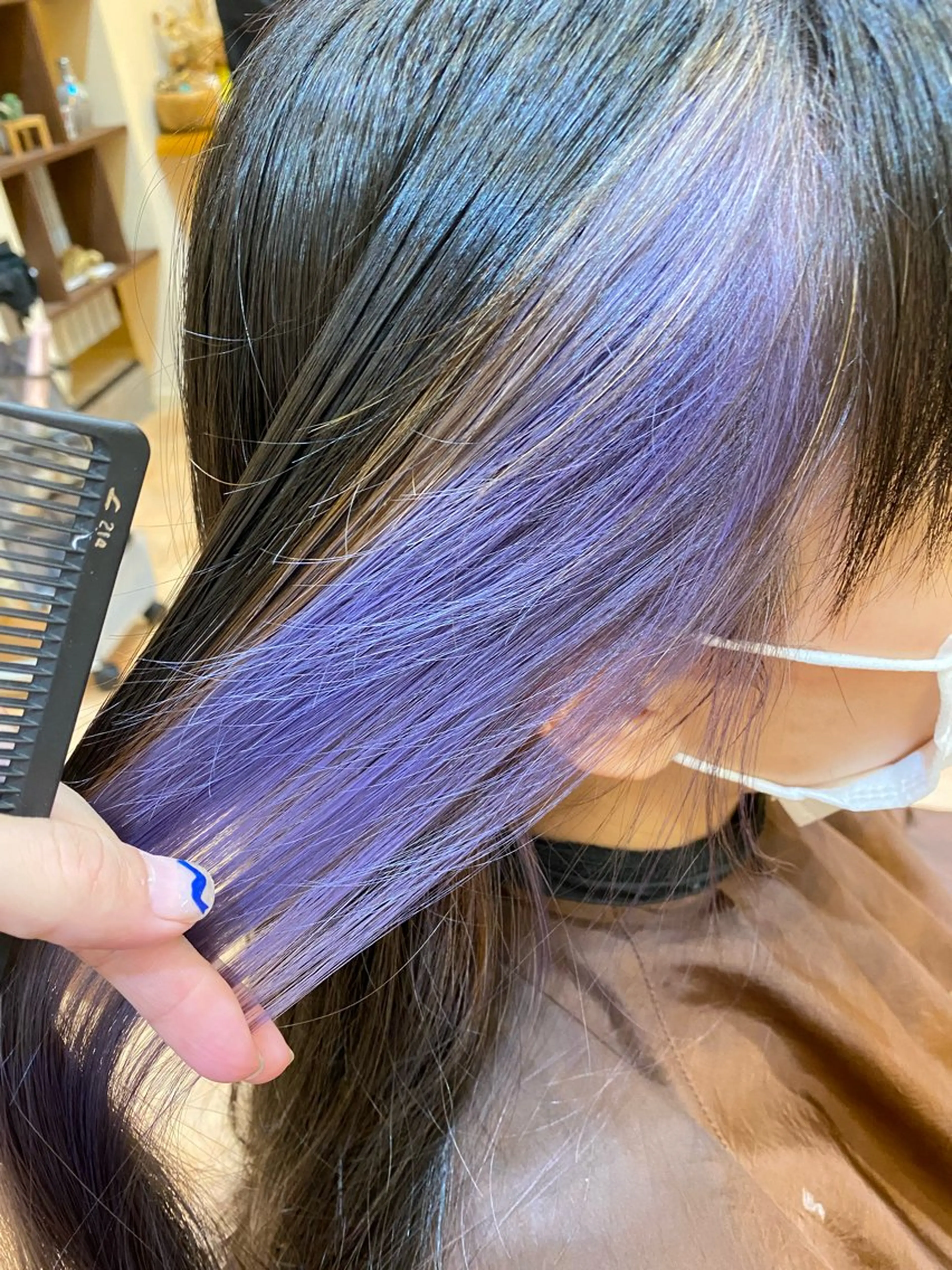 カラー 韓国🇰🇷レイヤー 似合わせ顔まわりのヘアスタイル