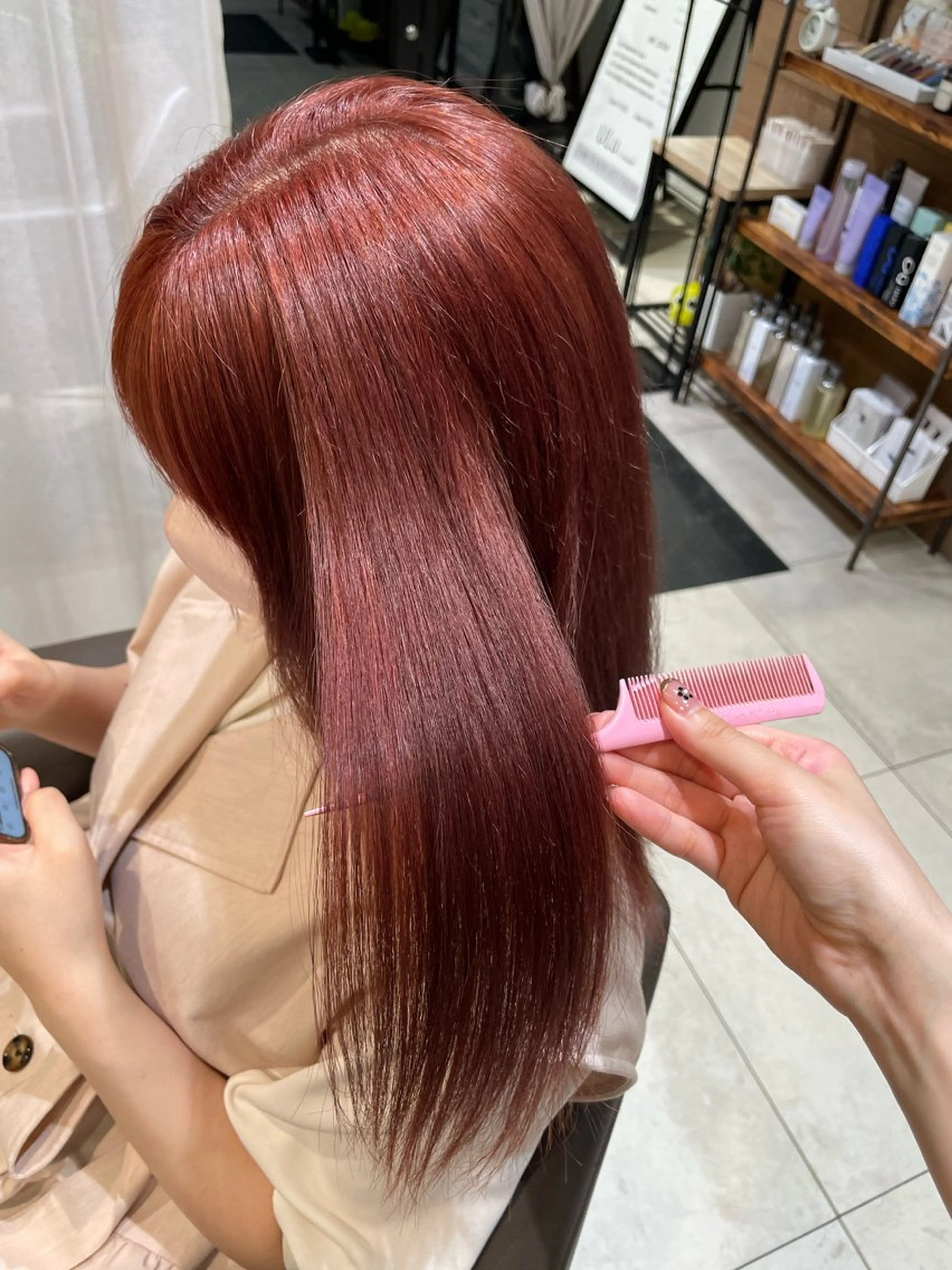 【 10%off 】全体ブリーチ＋カラーの写真