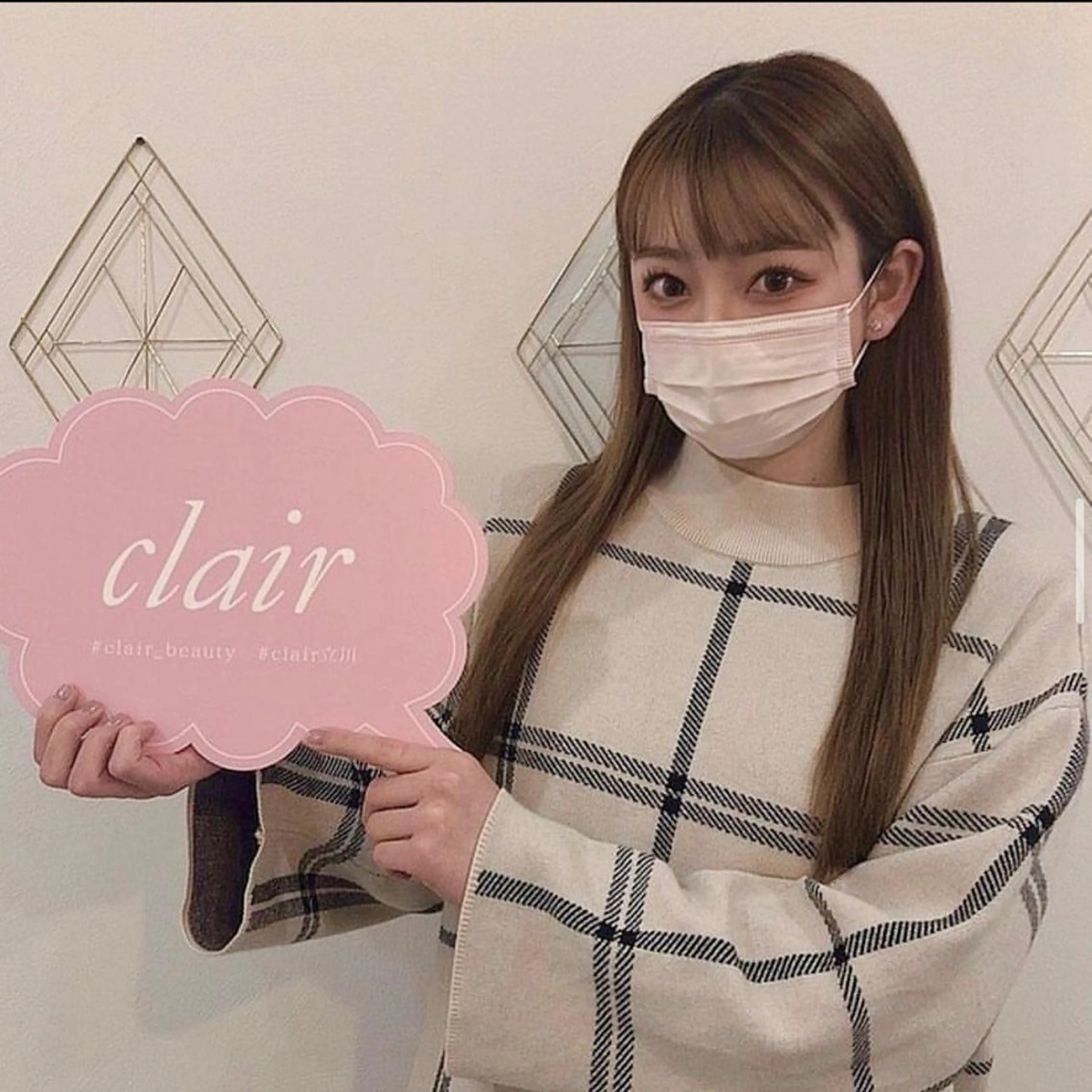 ロング カラー メンズ キッズ ネイル マツエク・マツパ アイブロウ clair立川店所属・PRSSS立川 matsudaのエステ・リラクイメージ