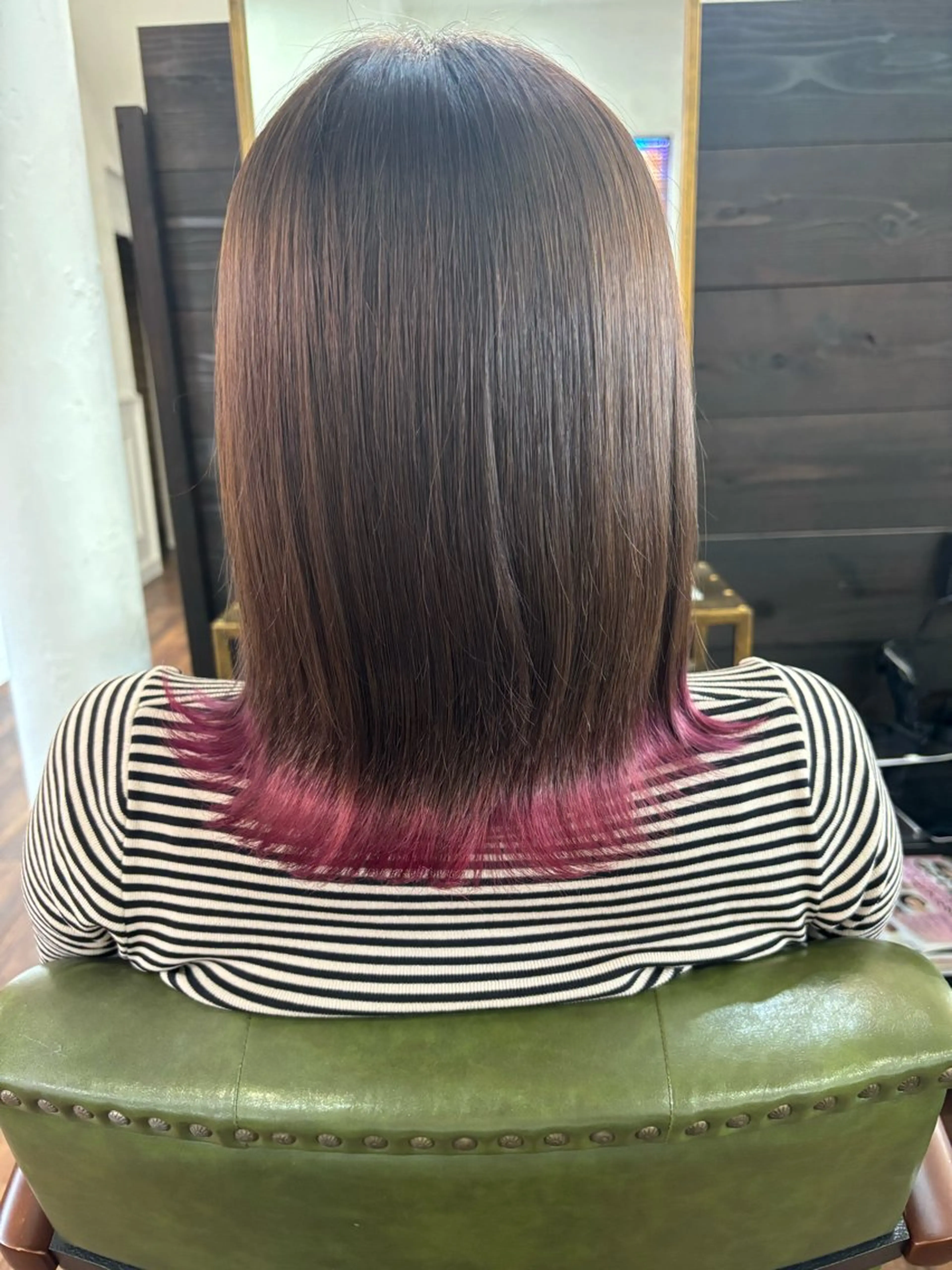 ミディアム ヘアカラー REGISTA hair  works所属・下林 雅明のヘアスタイル