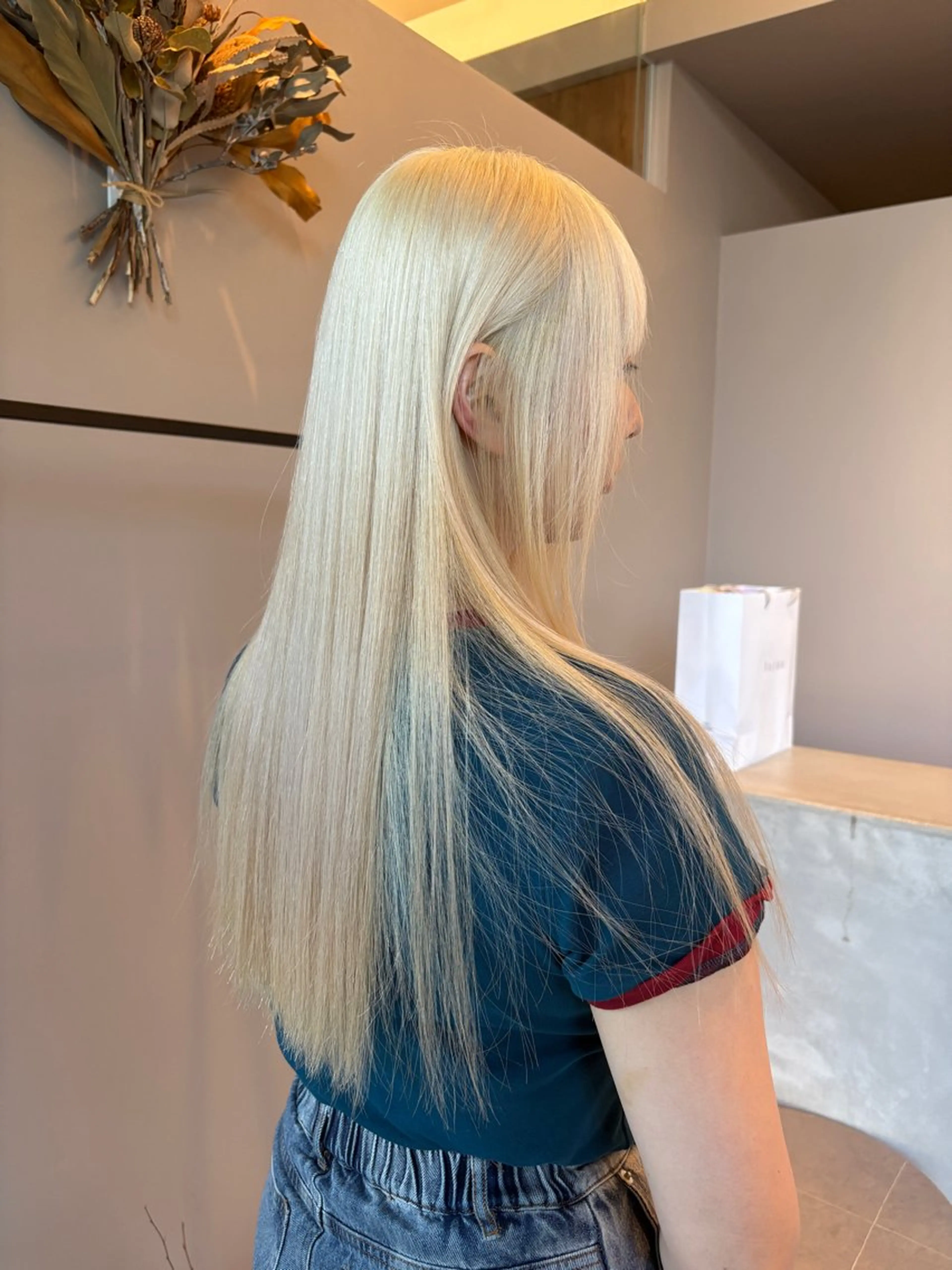 【U24学生限定価格✨️】ブリーチ＋オンカラー＋トリートメント🩵の写真