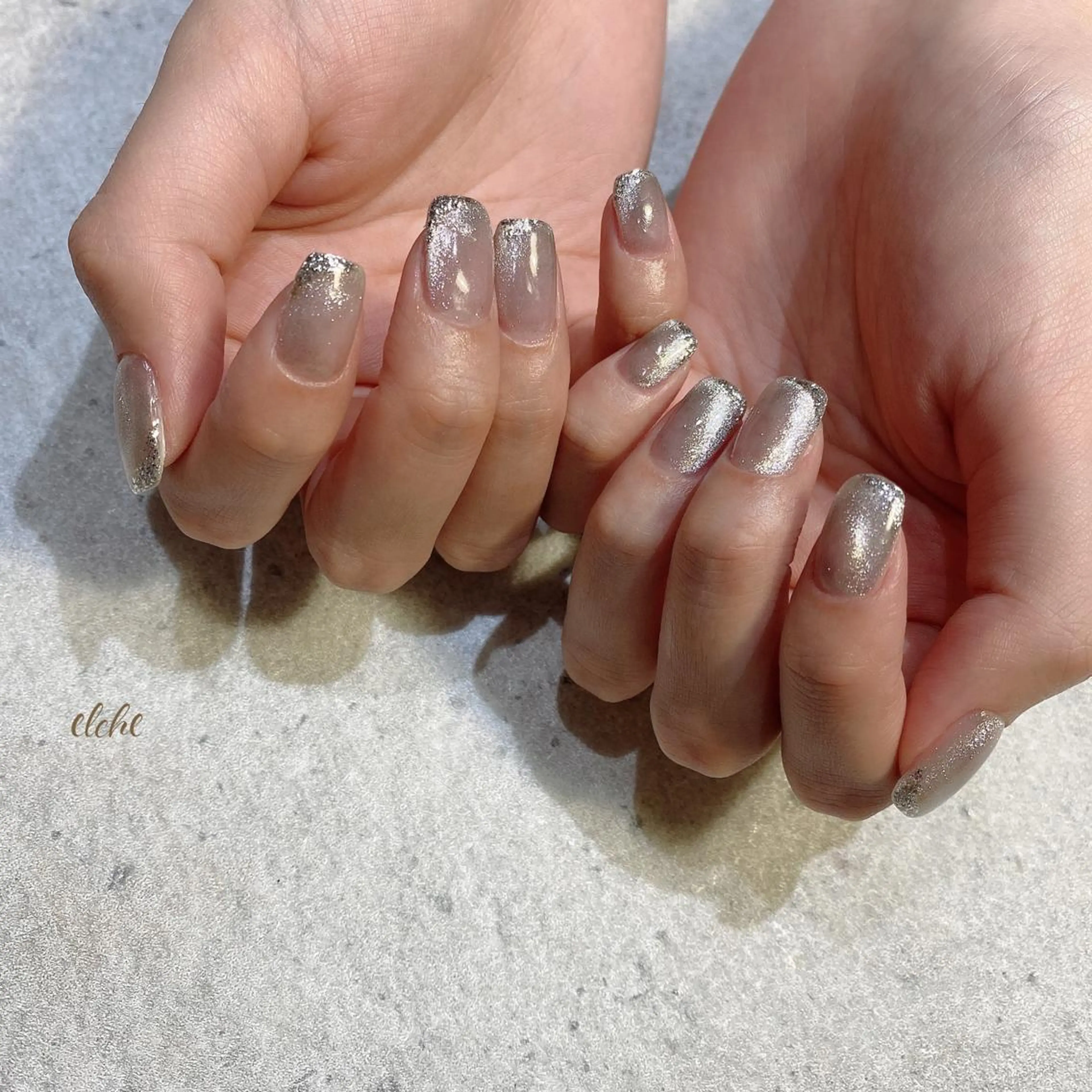 ネイル マグネットネイル Rio 𓍼のネイルデザイン