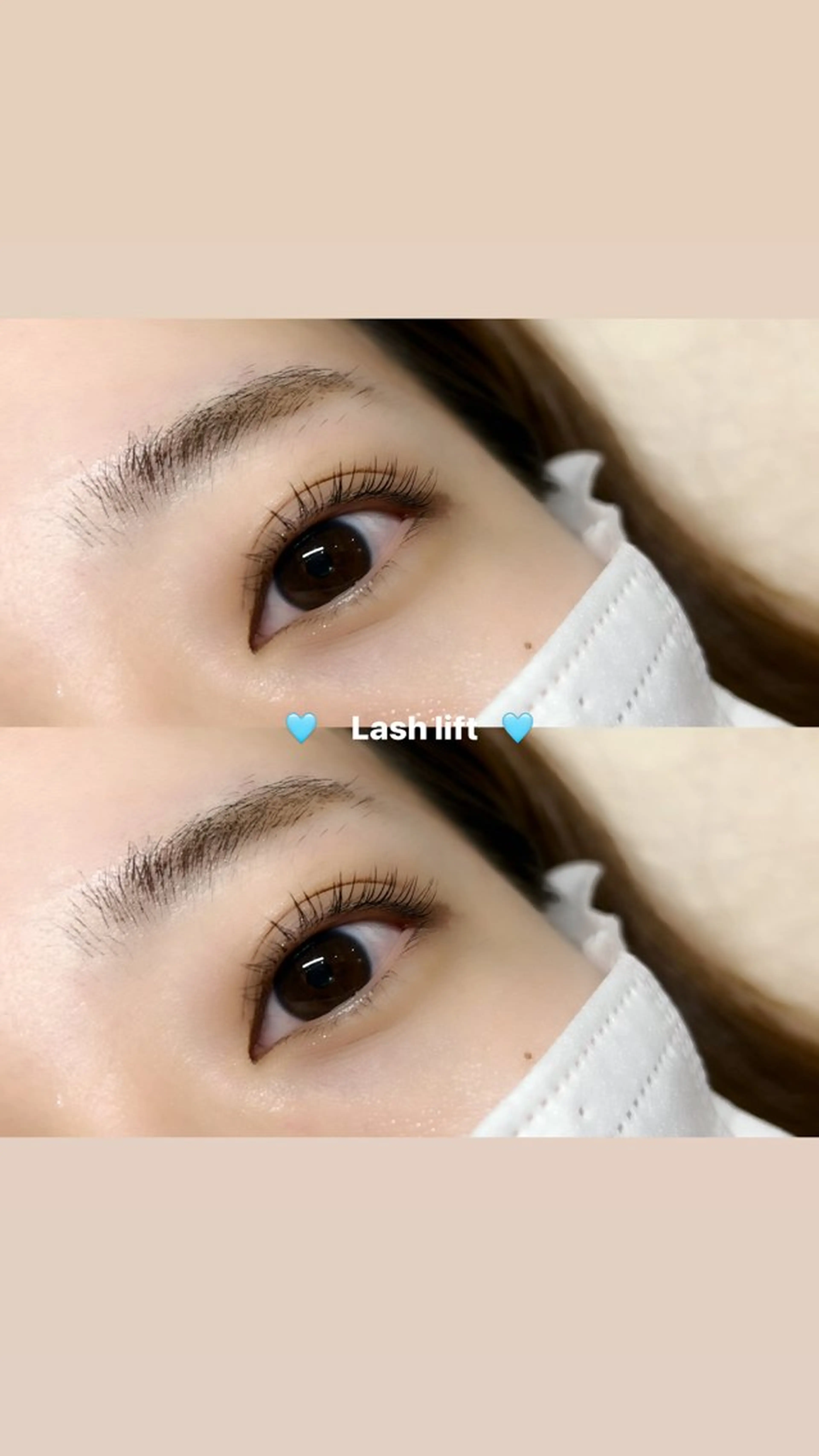 マツエク・マツパ パリジェンヌラッシュリフト 🌈透明感カラー アヤナ🎨のヘアスタイル