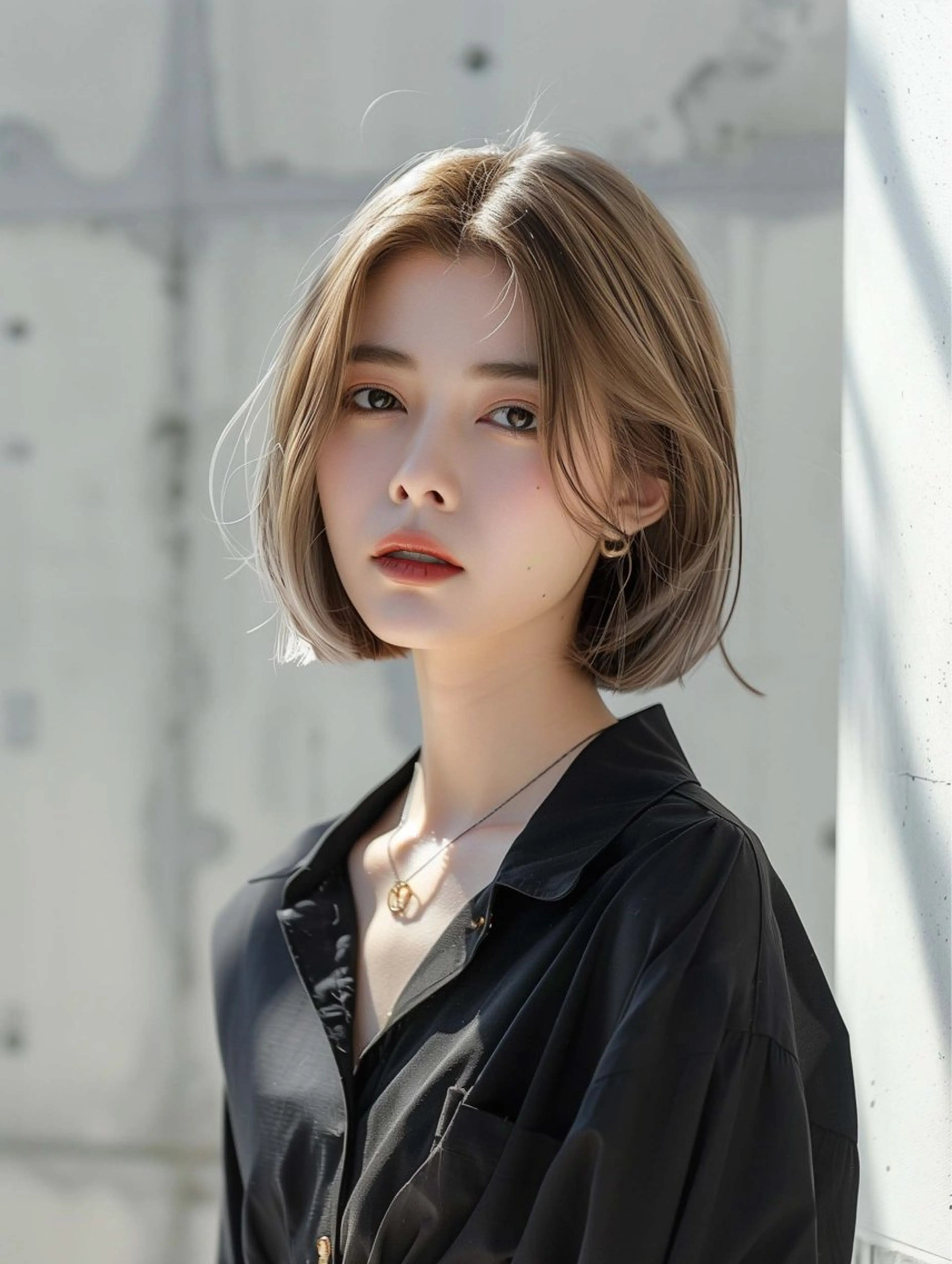 ミディアム カラー ✨シルクストレート✨ 美髪髪質改善Yukiのヘアスタイル