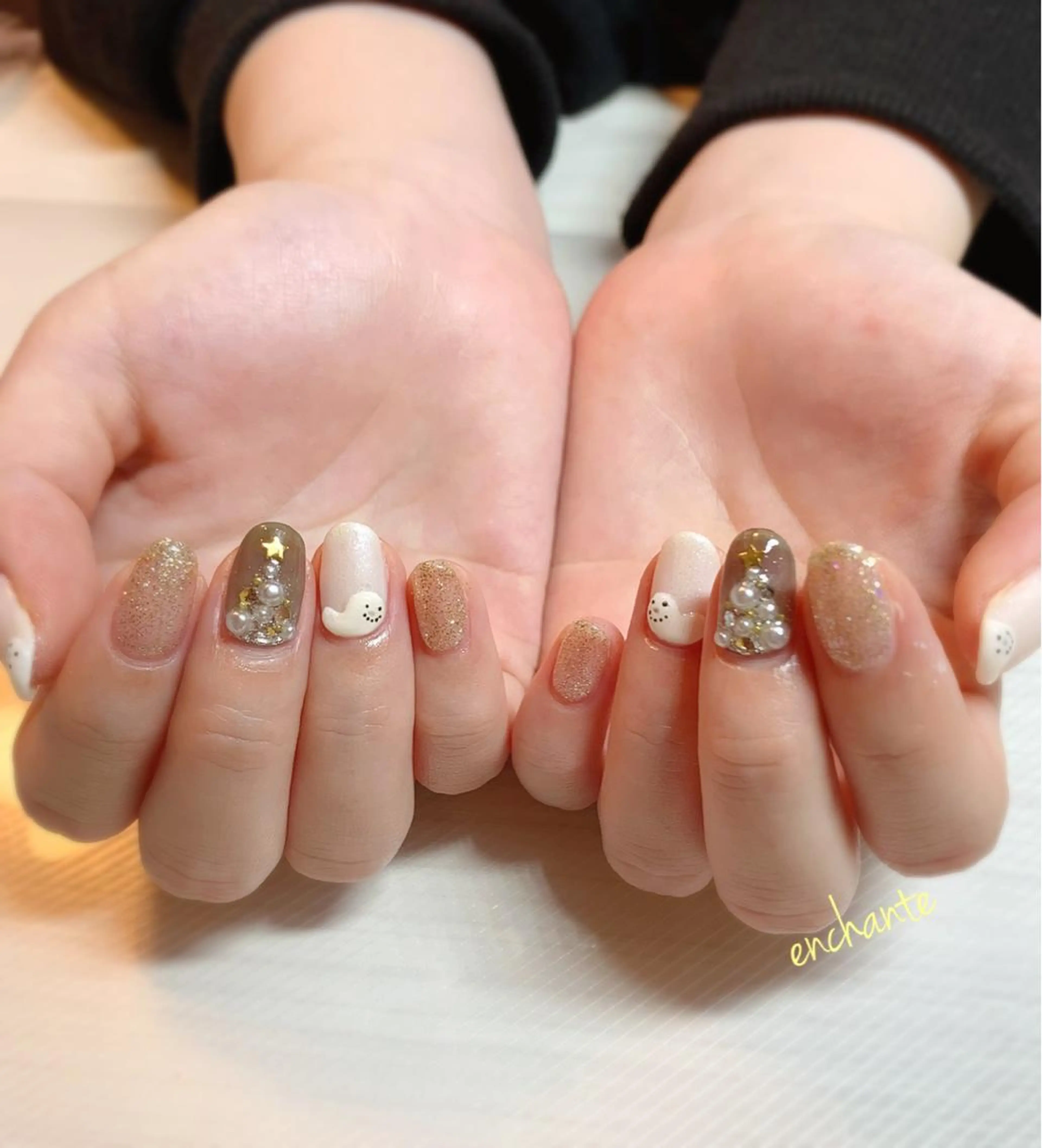 ネイル アンシャンテ所属・enchante 自由が丘のネイルデザイン