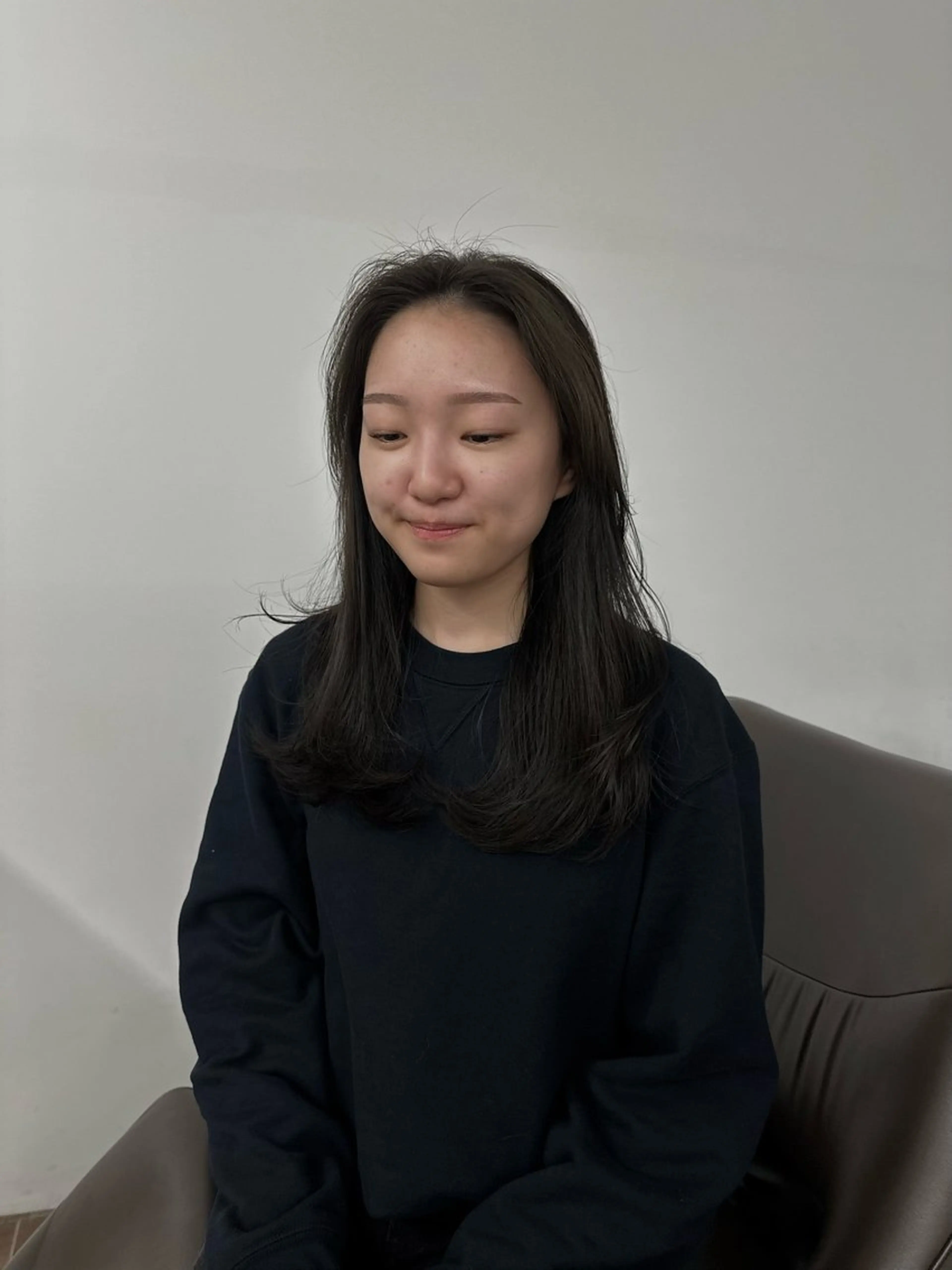 ロング カラー キッズ カット ヘアカラー トリートメント オトナヘア🌸 harukaのヘアスタイル