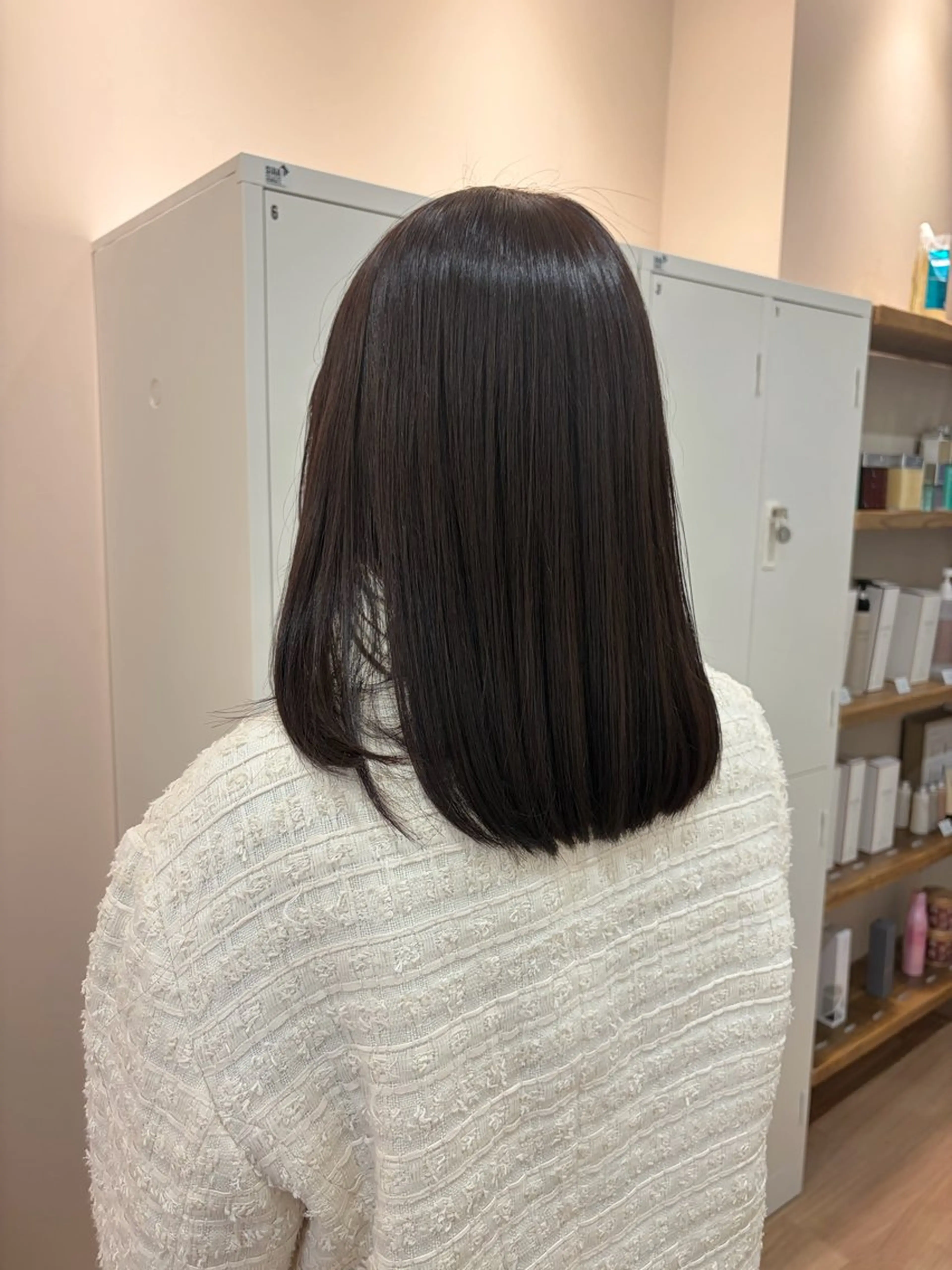 セミロング カット ヘアカラー ａｉｋａ🐩 /艶カラー/レイヤーのヘアスタイル