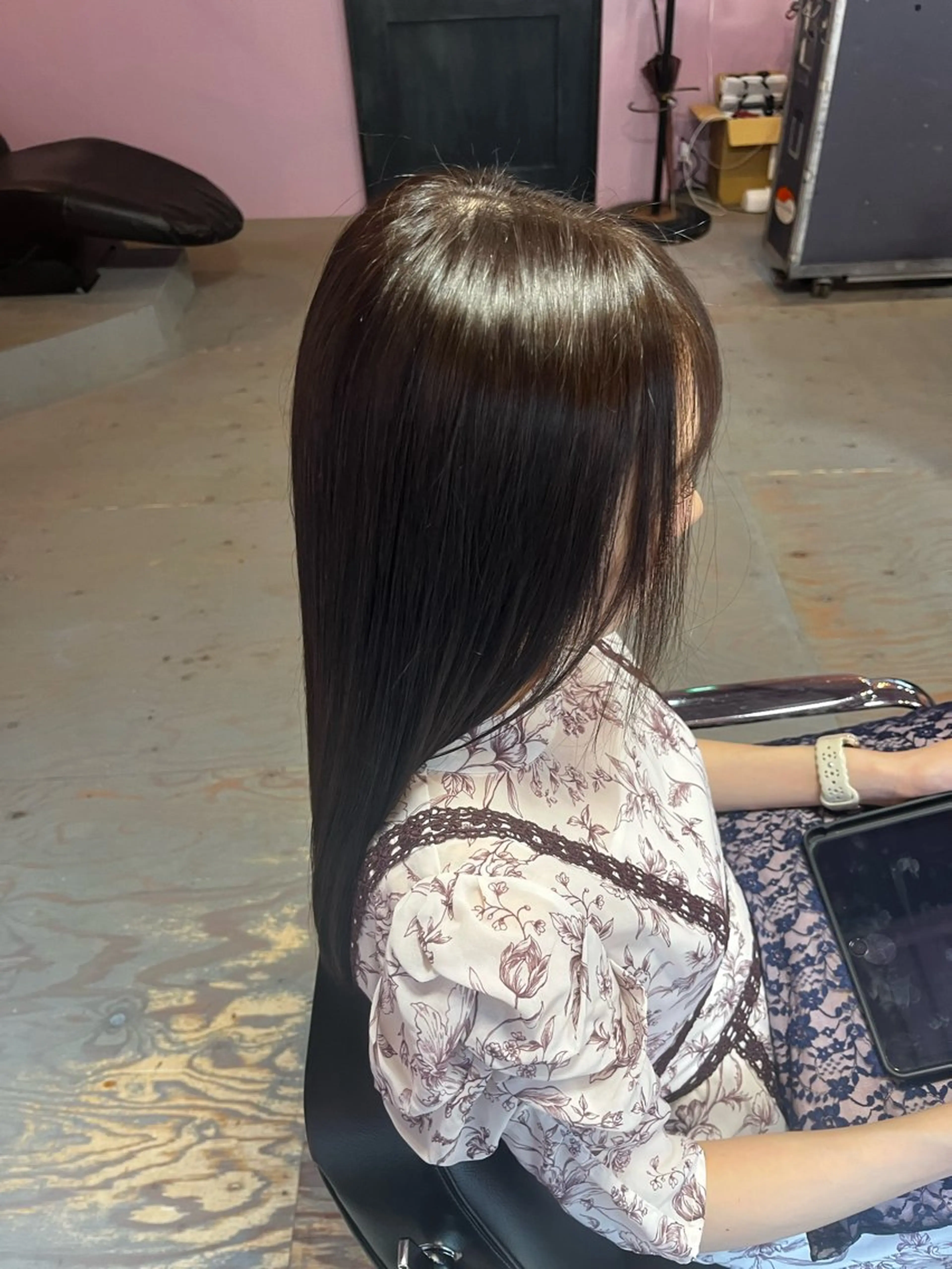 ロング カラー アッシュ PEACE   HAIR所属・藤野 海翔のヘアスタイル