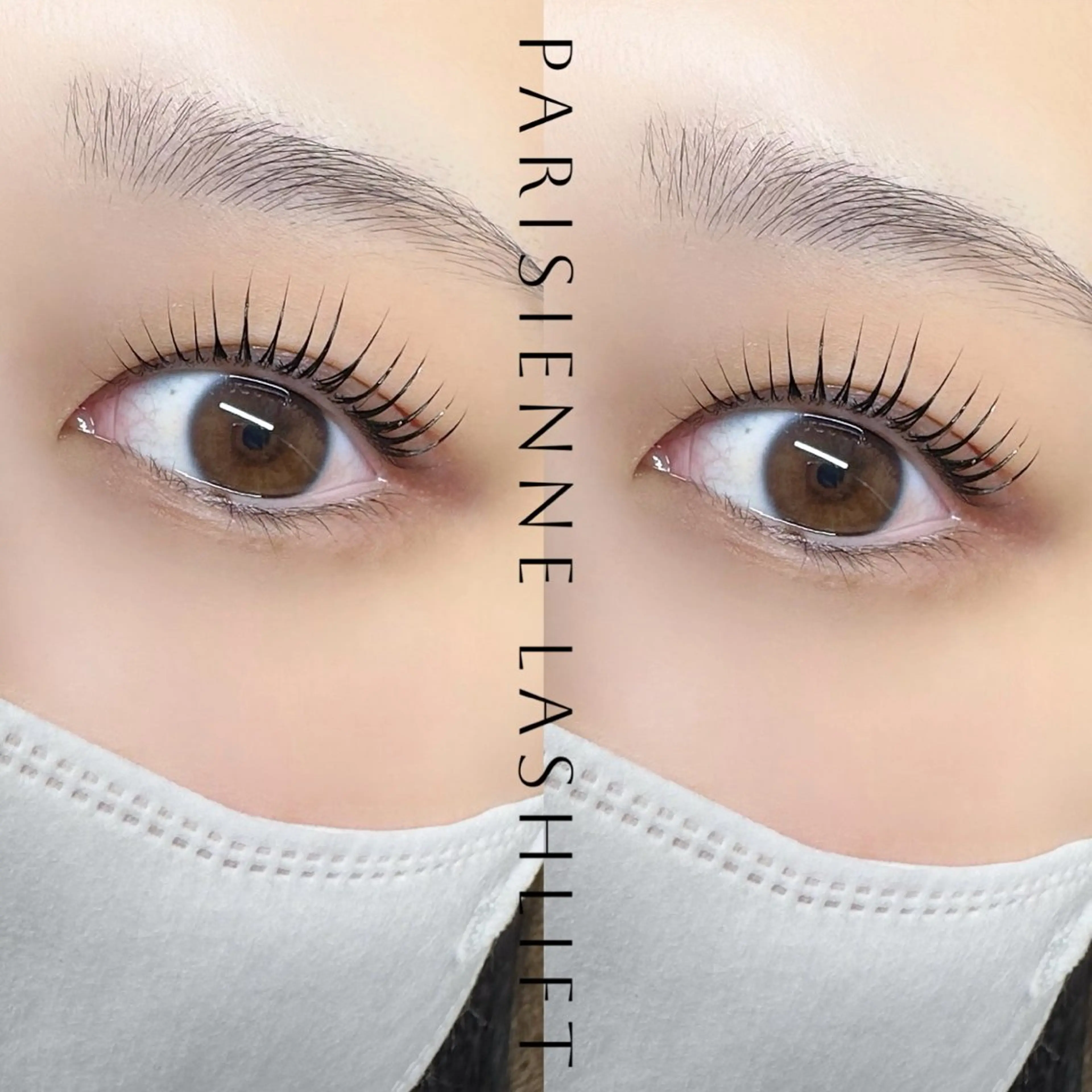 マツエク・マツパ 束感まつ毛 パリジェンヌラッシュリフト まつげパーマ 一重×まつ毛パーマ eyelash salon uran所属・uran − ウラン − / 束感まつげのマツエク・マツパデザイン