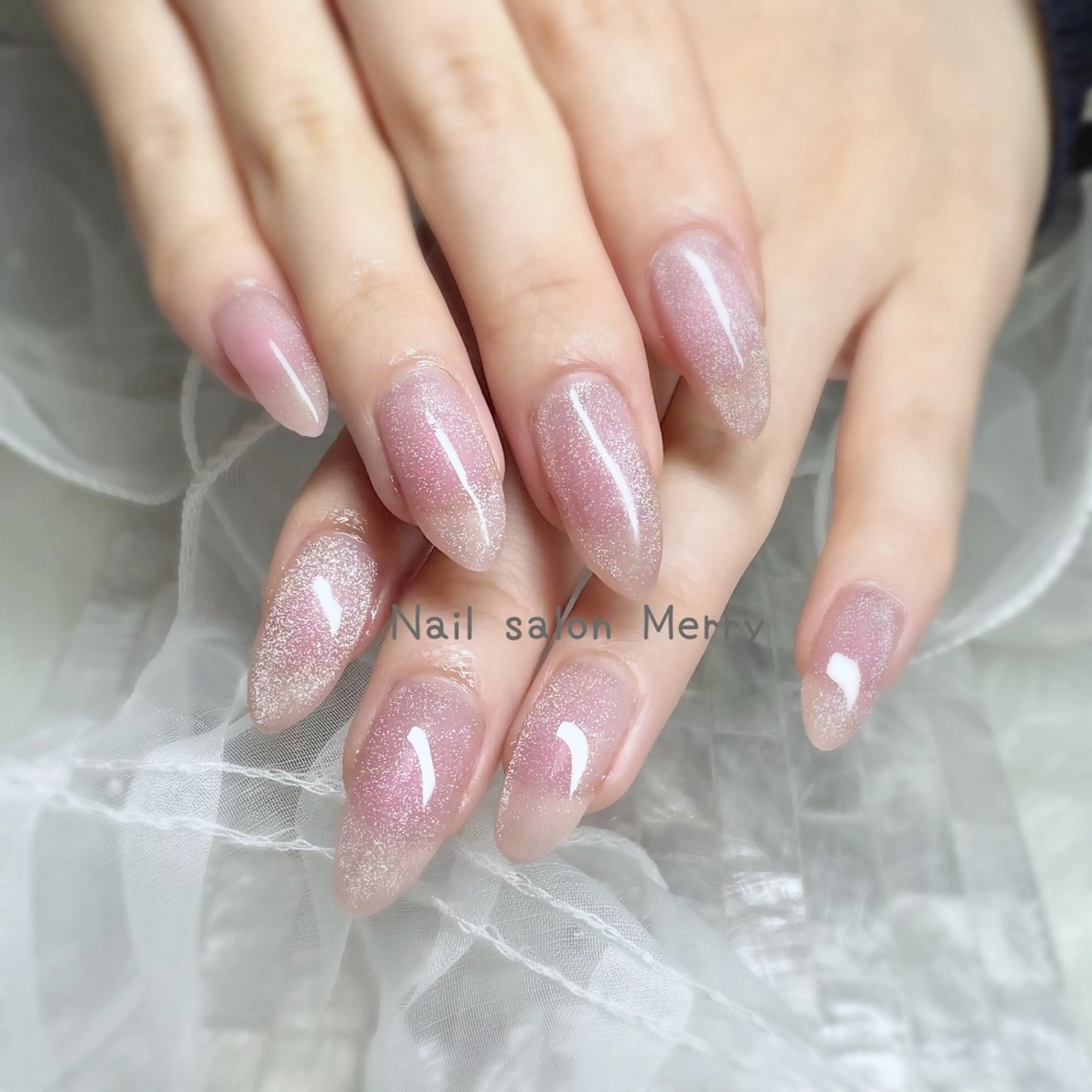 ネイル チークネイル ハンドネイル Nail salon Merryのネイルデザイン