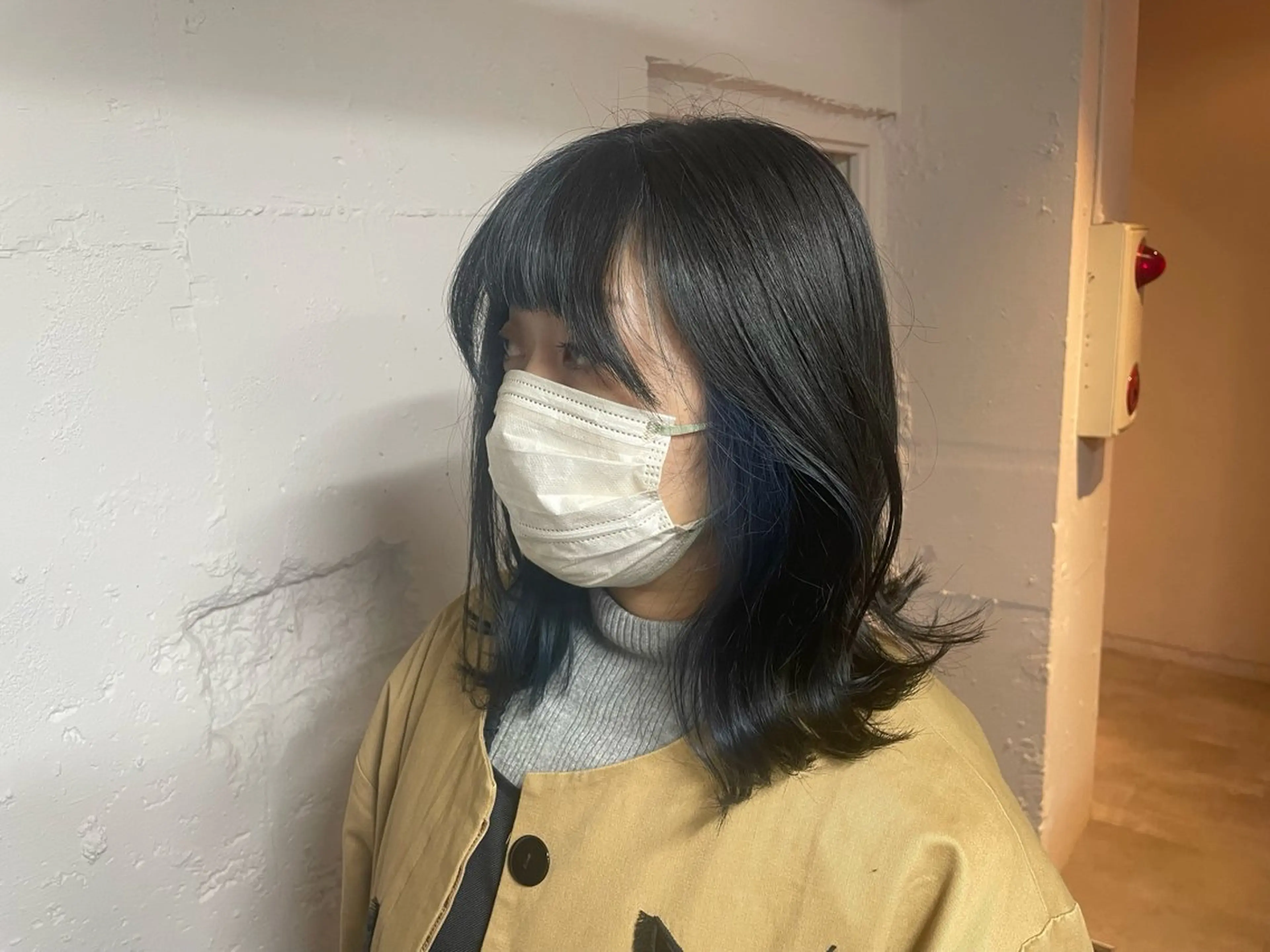 ミディアム ヘアカラー tokute 中野真咲🐺のヘアスタイル