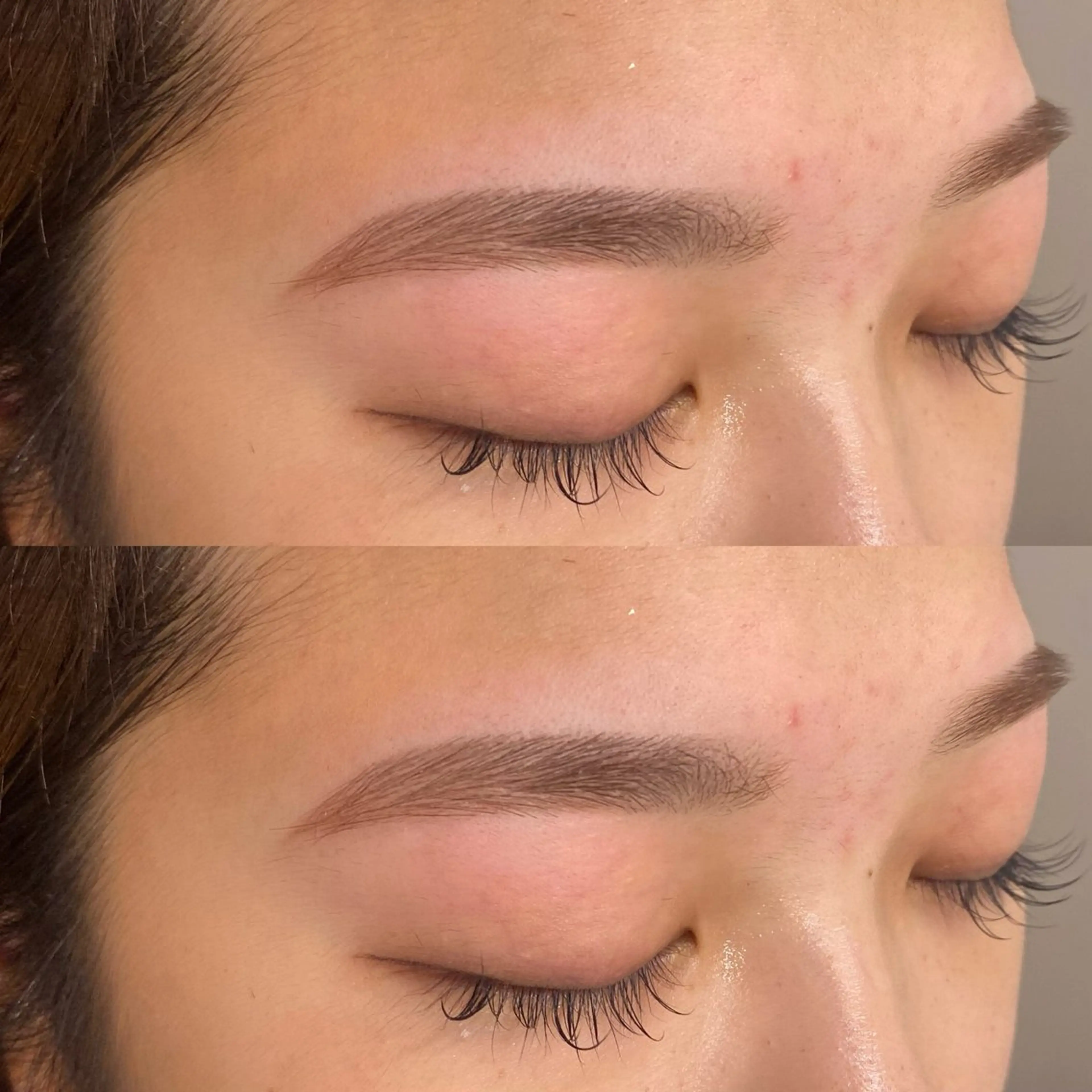 アイブロウ 眉カラー 眉毛ワックス脱毛 西島 雪輝のマツエク・マツパデザイン