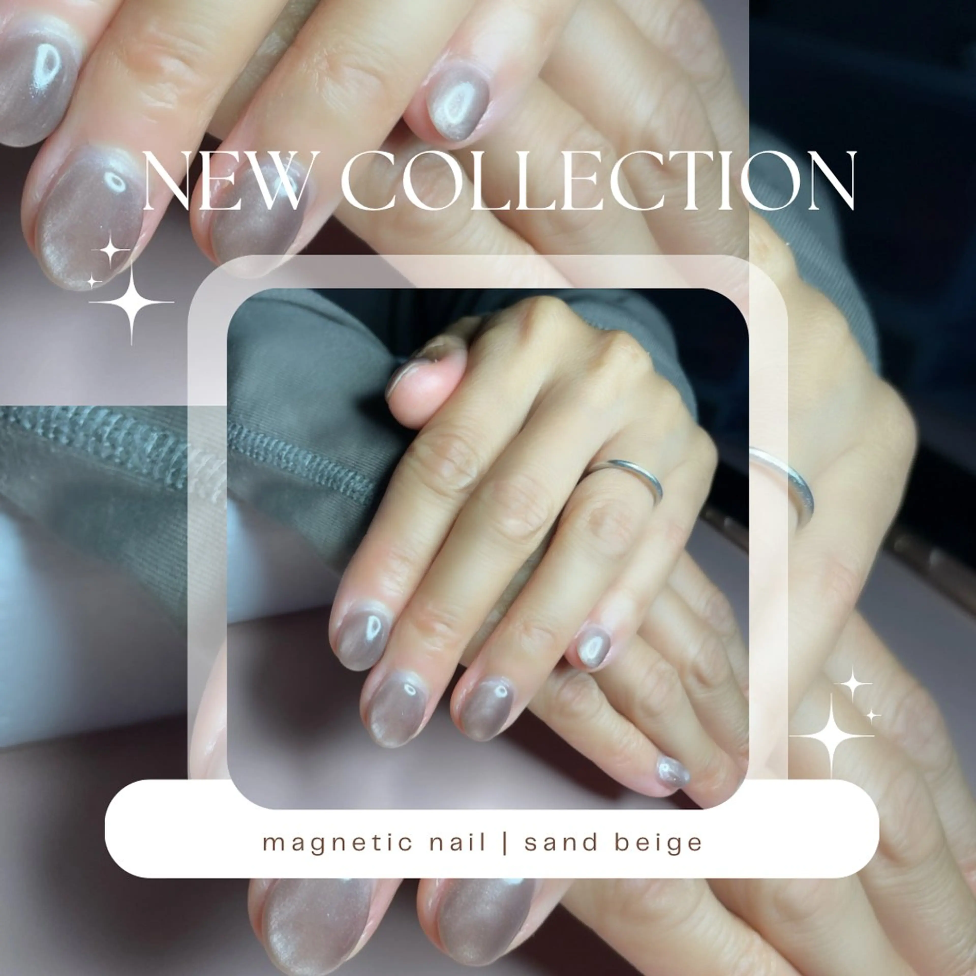 ネイル マグネットネイル Chong Sarangのネイルデザイン