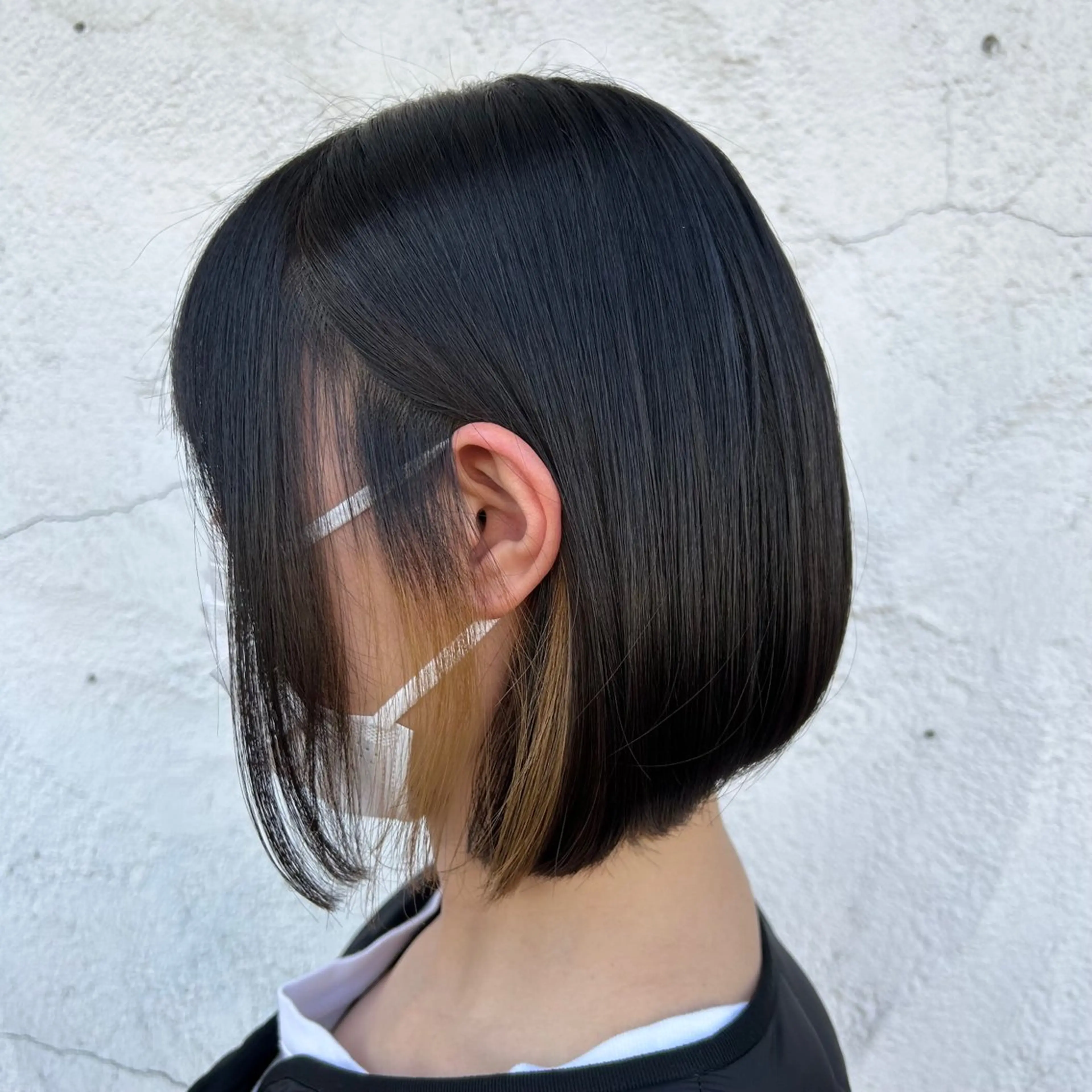カラー 篠原 ゆうかのヘアスタイル
