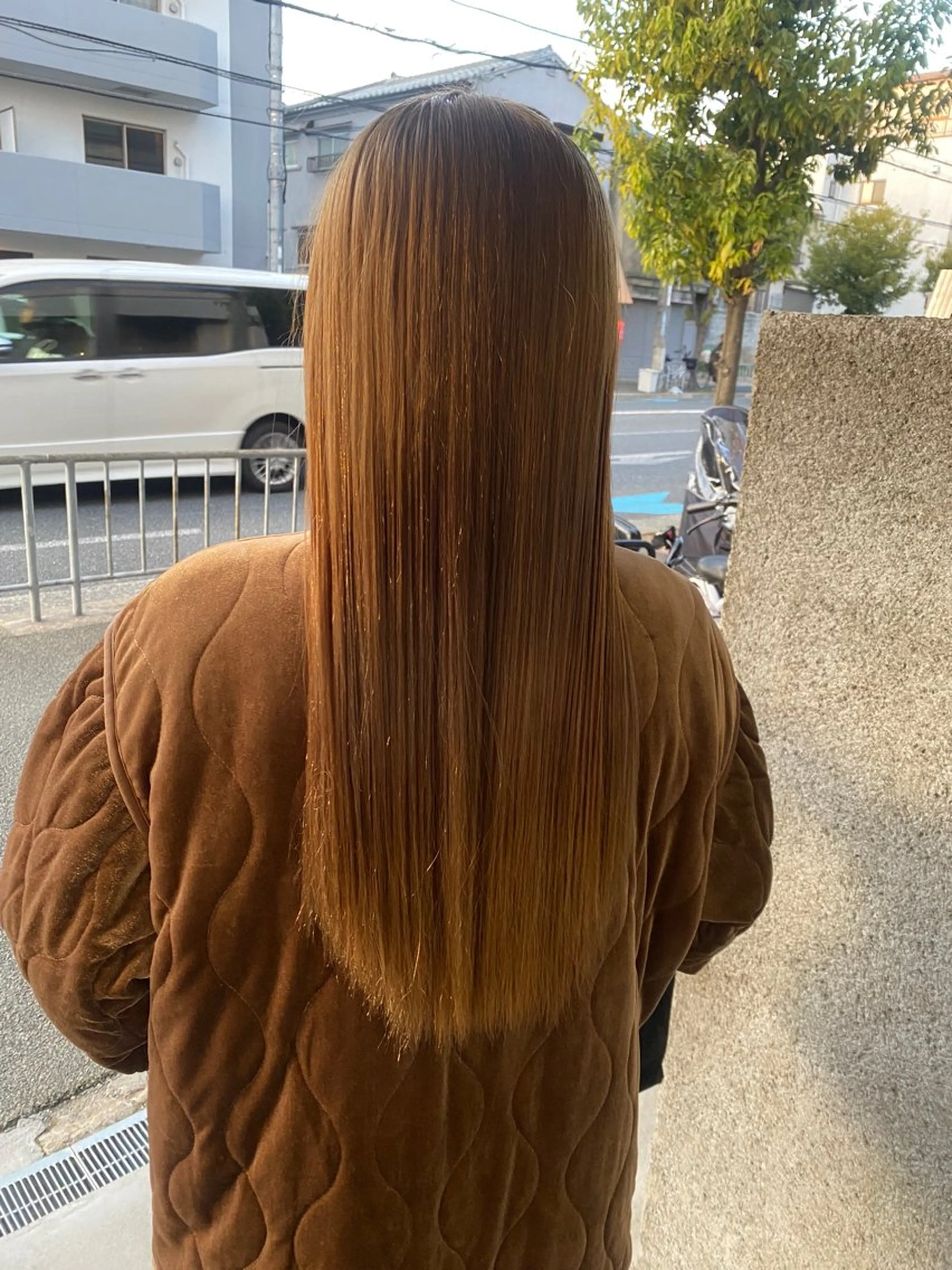 ロング ヘアカラー レイヤーカット/ ダブルカラーサクライのヘアスタイル