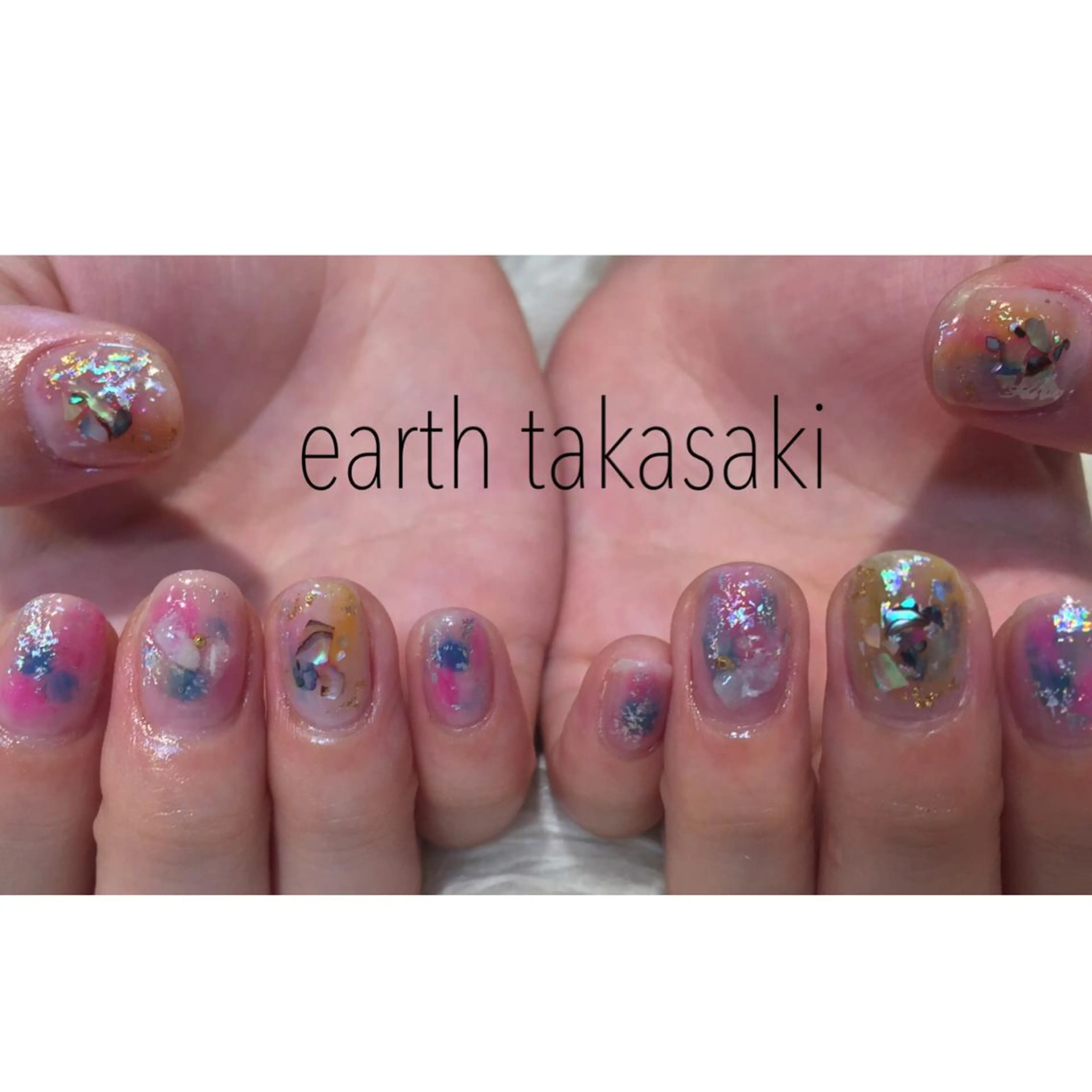 ネイル 黄色 EARTH nanaのネイルデザイン