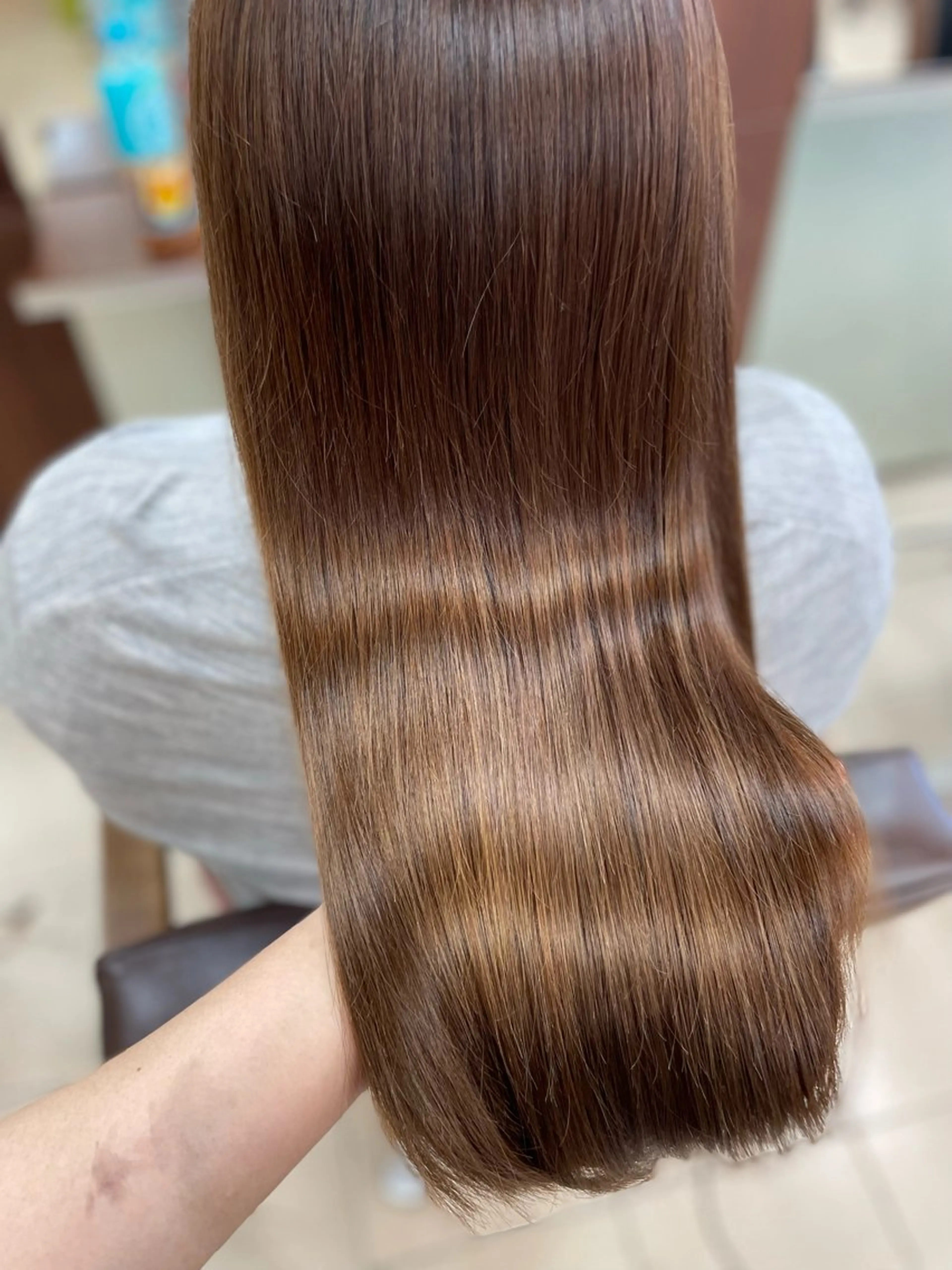 ロング カラー ヘアカラー トリートメント ハイトーン×デザイン 🪽🫧HIKARIのヘアスタイル