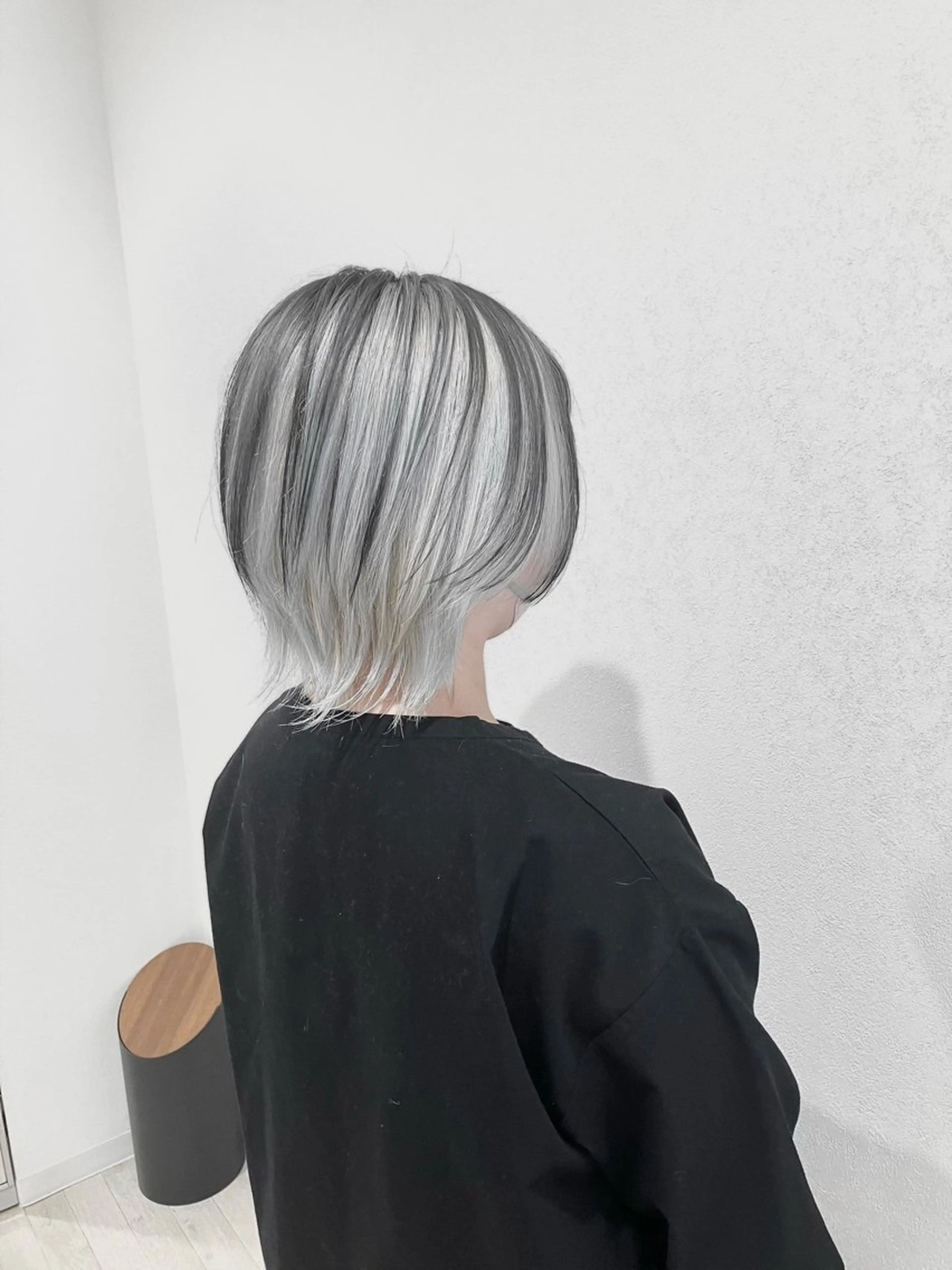 ショート カラー ヘアカラー Re:st所属・Miyavi/カラー ショートボブのヘアスタイル