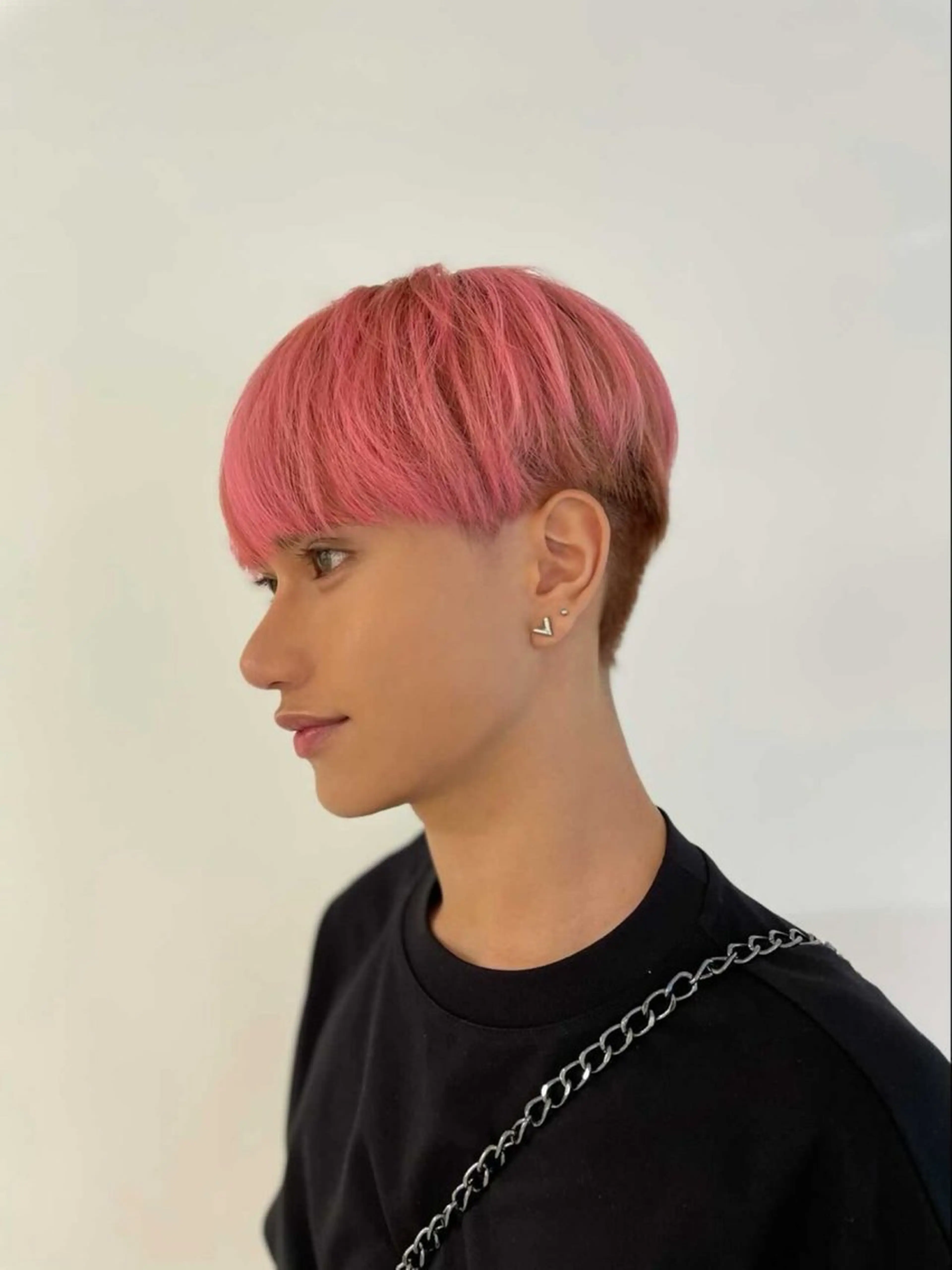 ショート カラー ヘアカラー men'scut募集 /艶カラー/上杉健太のヘアスタイル