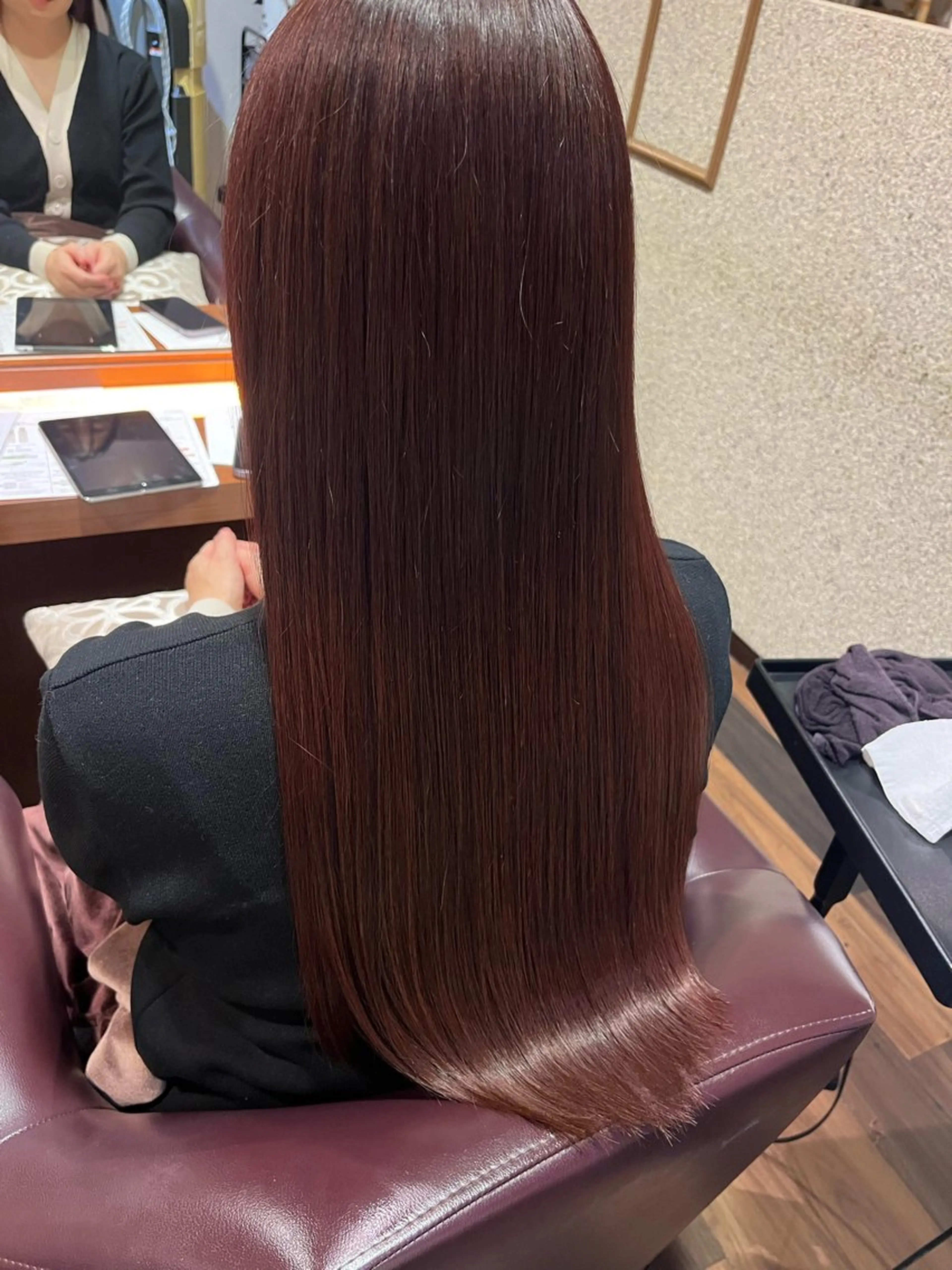 ロング 髪質改善 トリートメント ふるはし みなのヘアスタイル