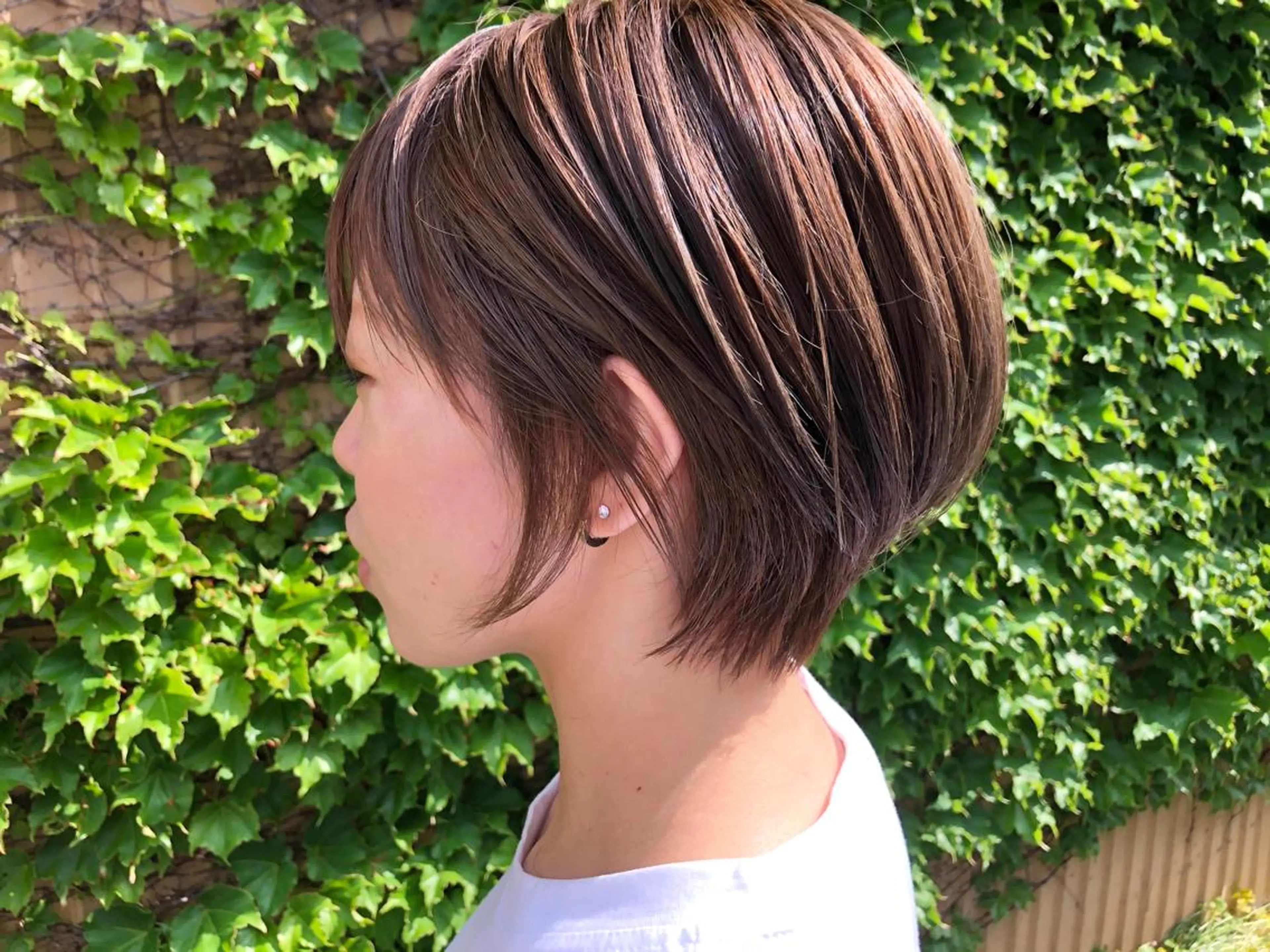 ショート カラー 髪ふうせん所属・伊藤 光のヘアスタイル