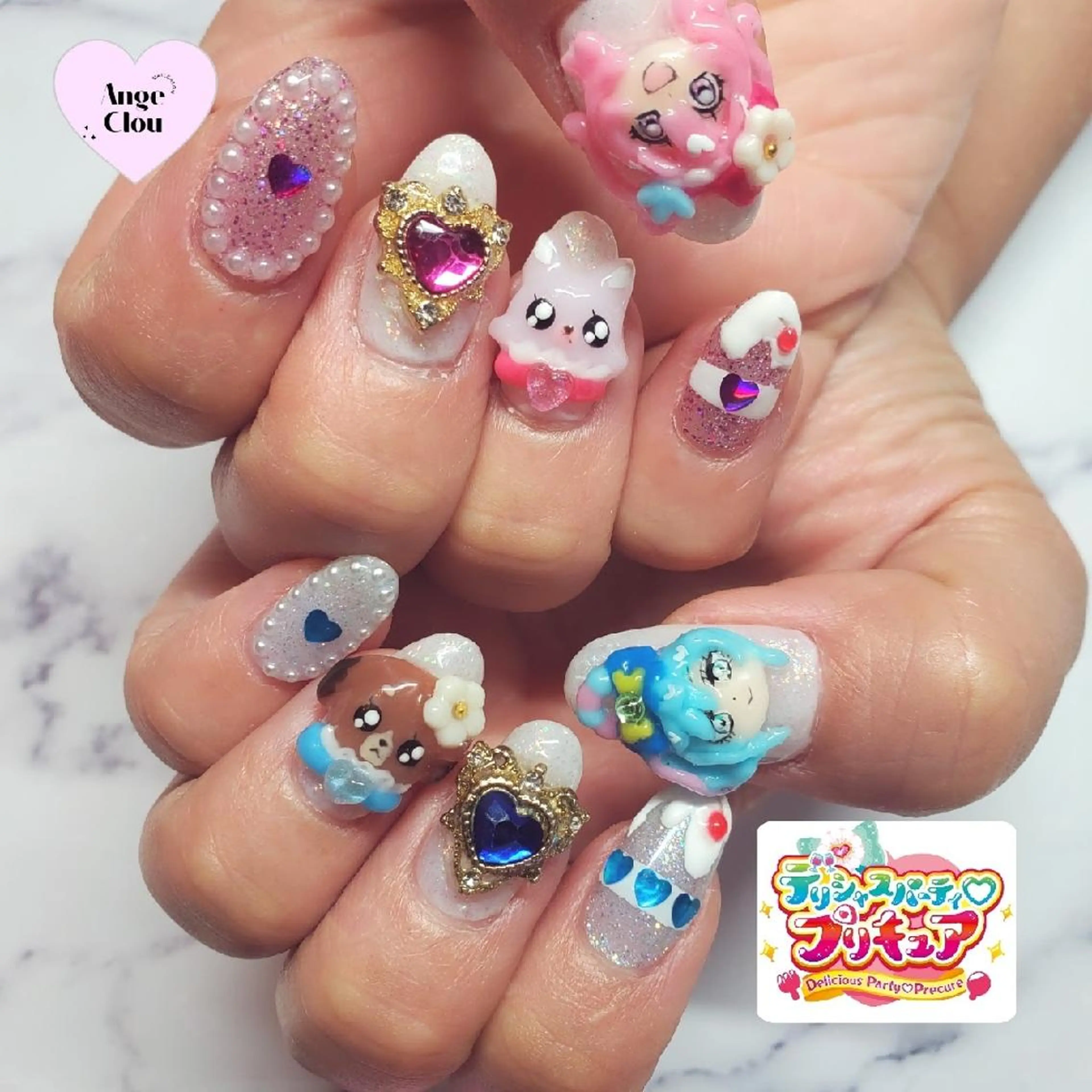 ネイル Runanail 鶴ヶ峰所属・Runanail.☽ 鶴ヶ峰　naruのネイルデザイン