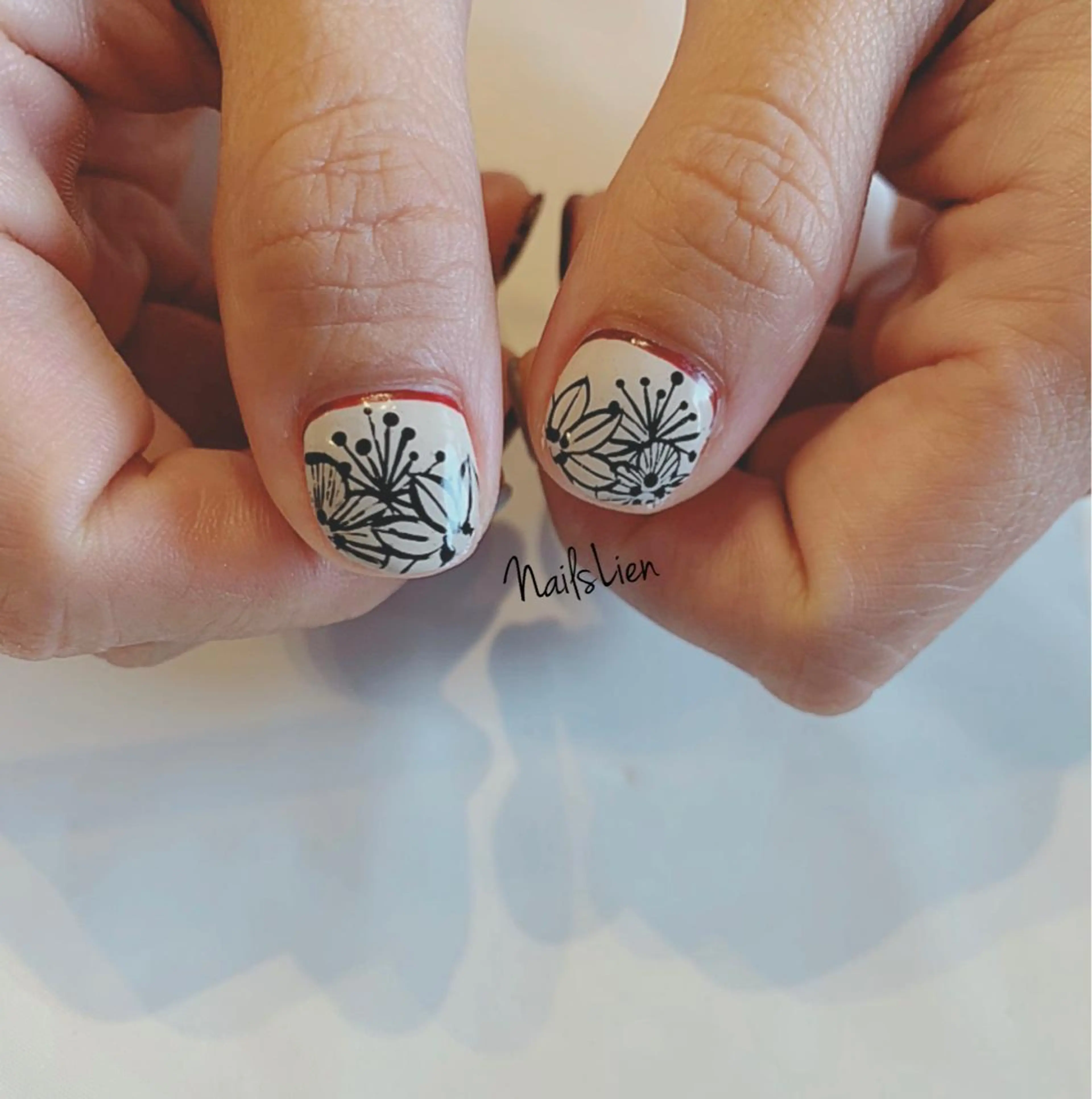 ネイル フラワーネイル studio e n / RiNのネイルデザイン