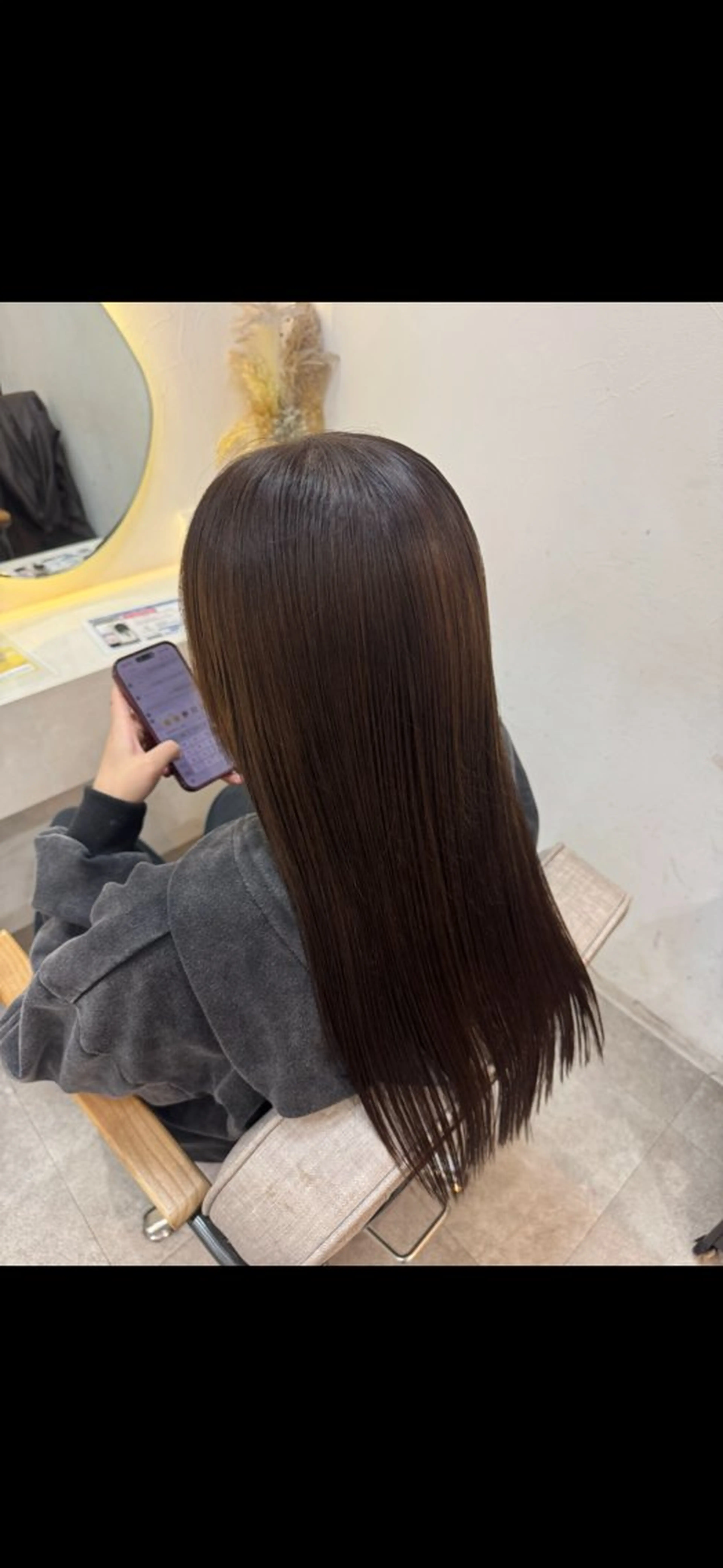 ロング カラー 鈴木 凜音のヘアスタイル