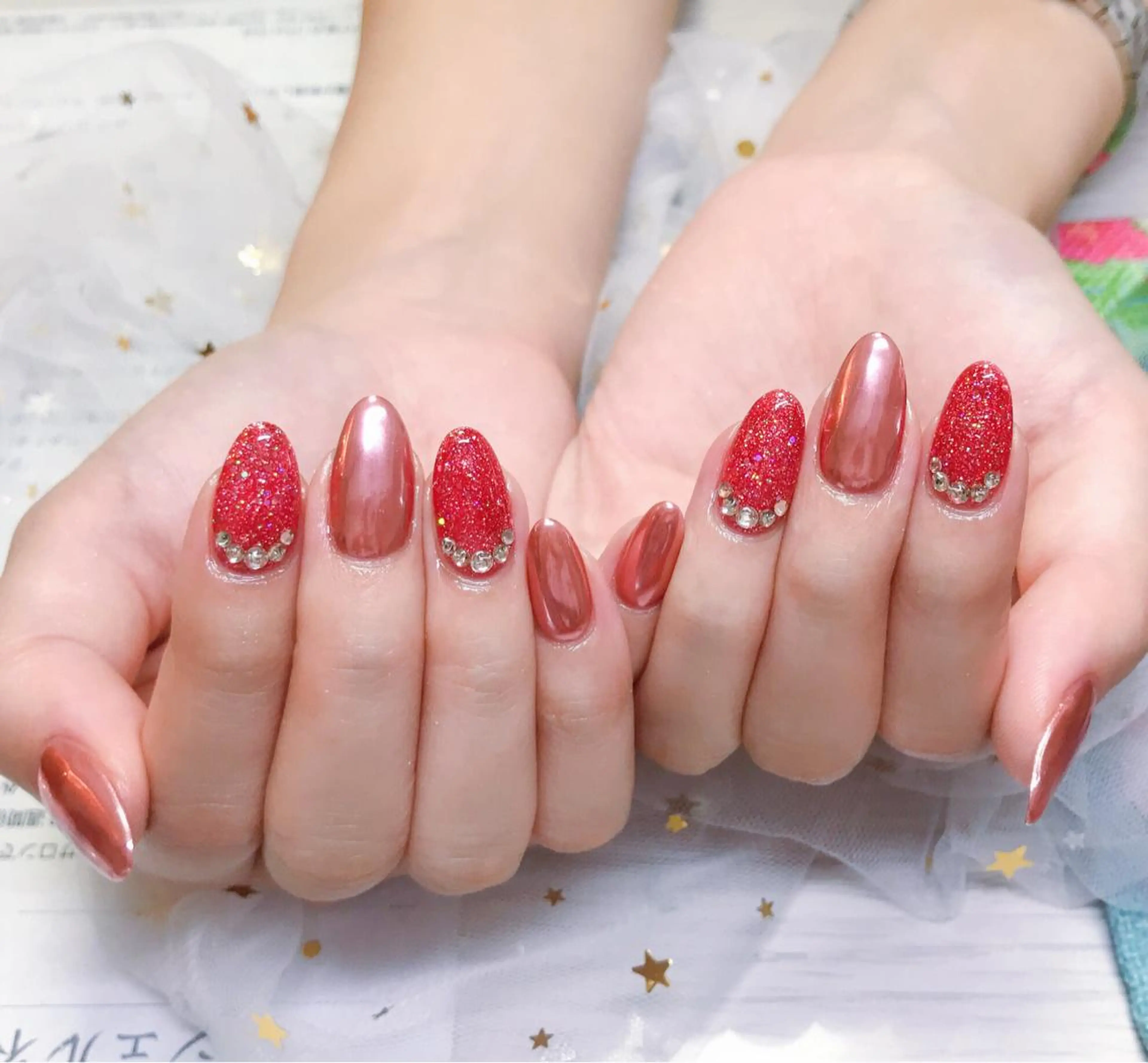 カラー ネイル Q Free nailsのネイルデザイン