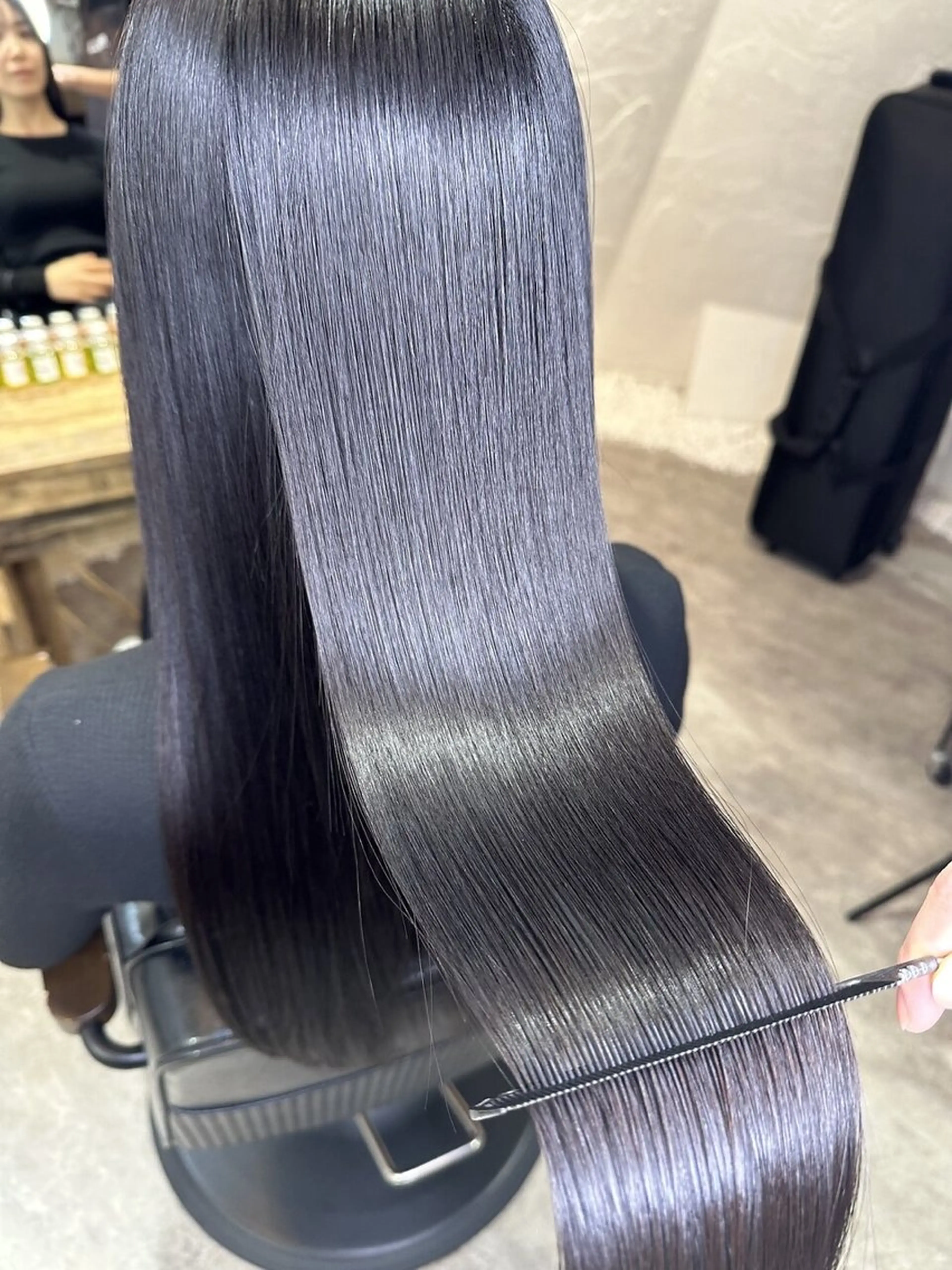 ロング 髪質改善専門店 エイジングケアのヘアスタイル