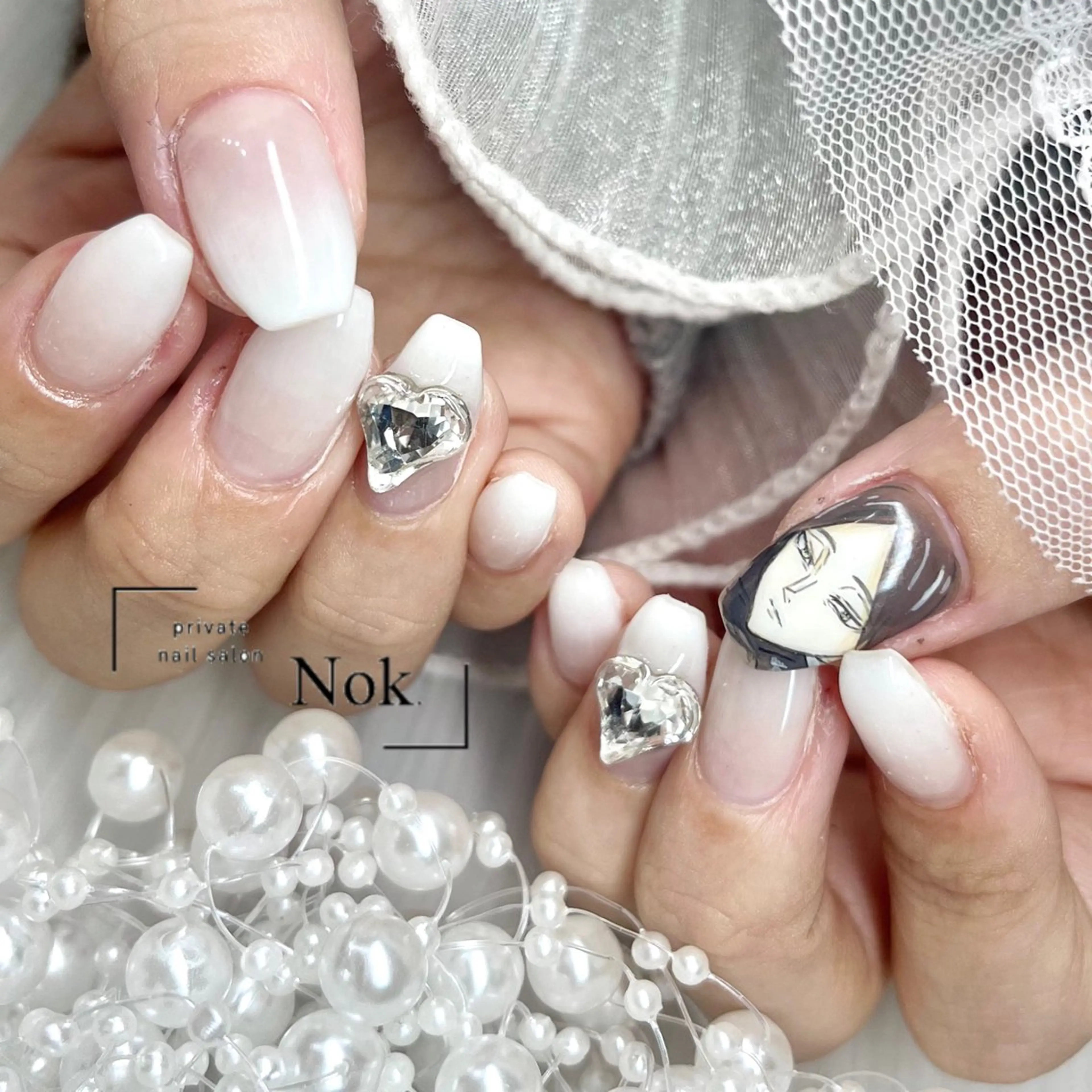 ネイル ハンドネイル 池袋痛ネイル Nok. 渡辺のネイルデザイン