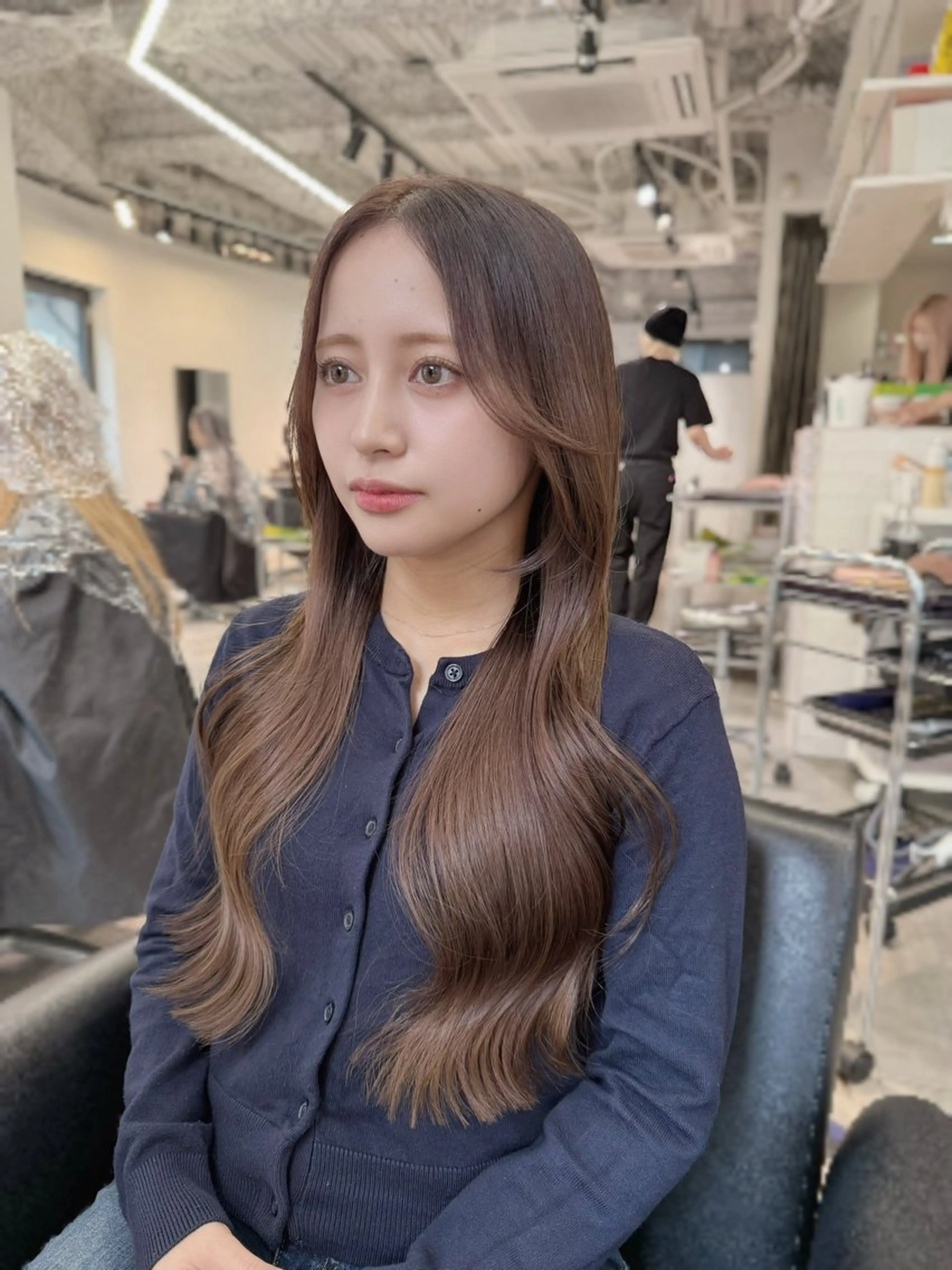 ロング LINDOTOKYO梅田所属・瀧口 賢也のヘアスタイル