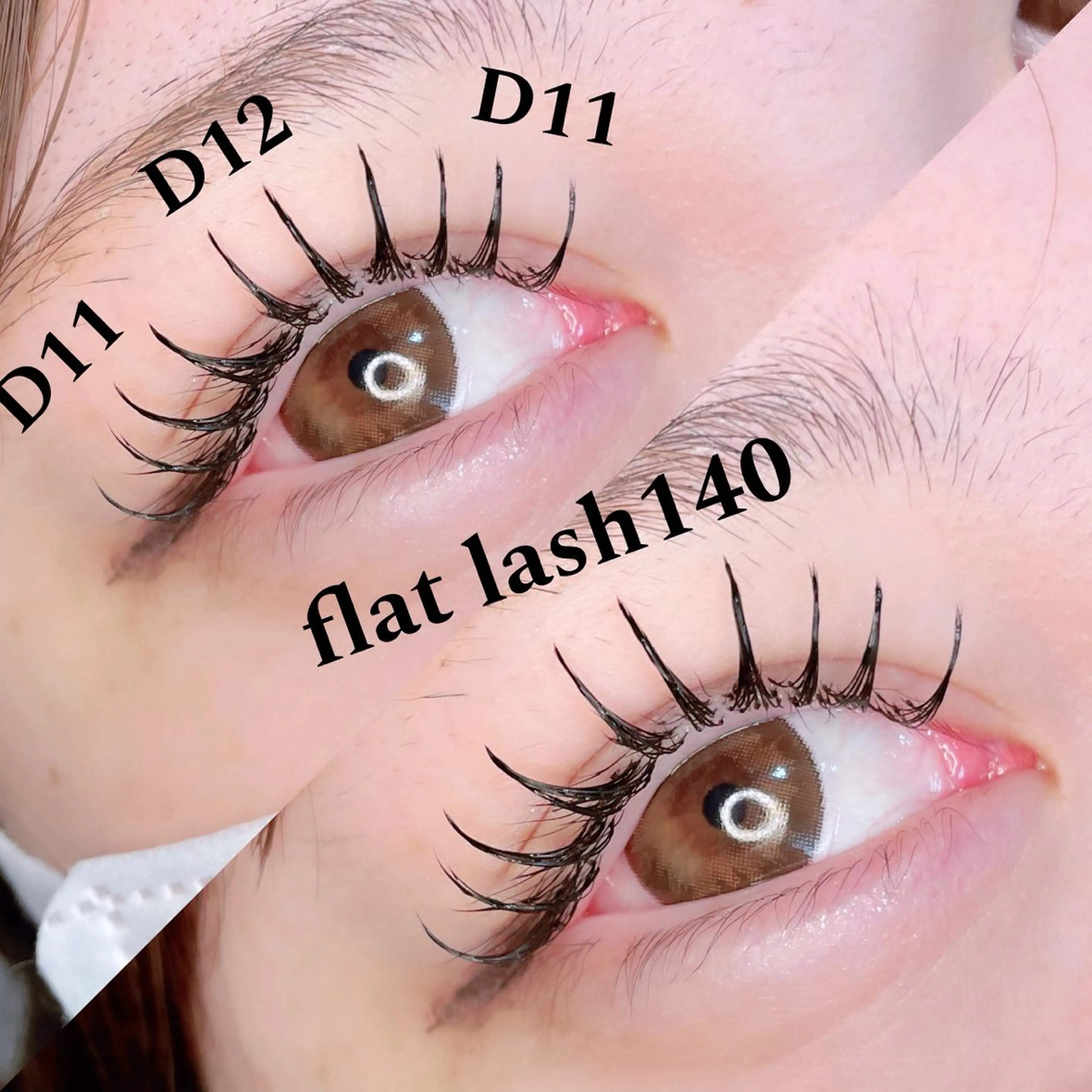 マツエク・マツパ フラットラッシュ マツエク パリジェンヌ/美眉 OLIVIA加藤のマツエク・マツパデザイン