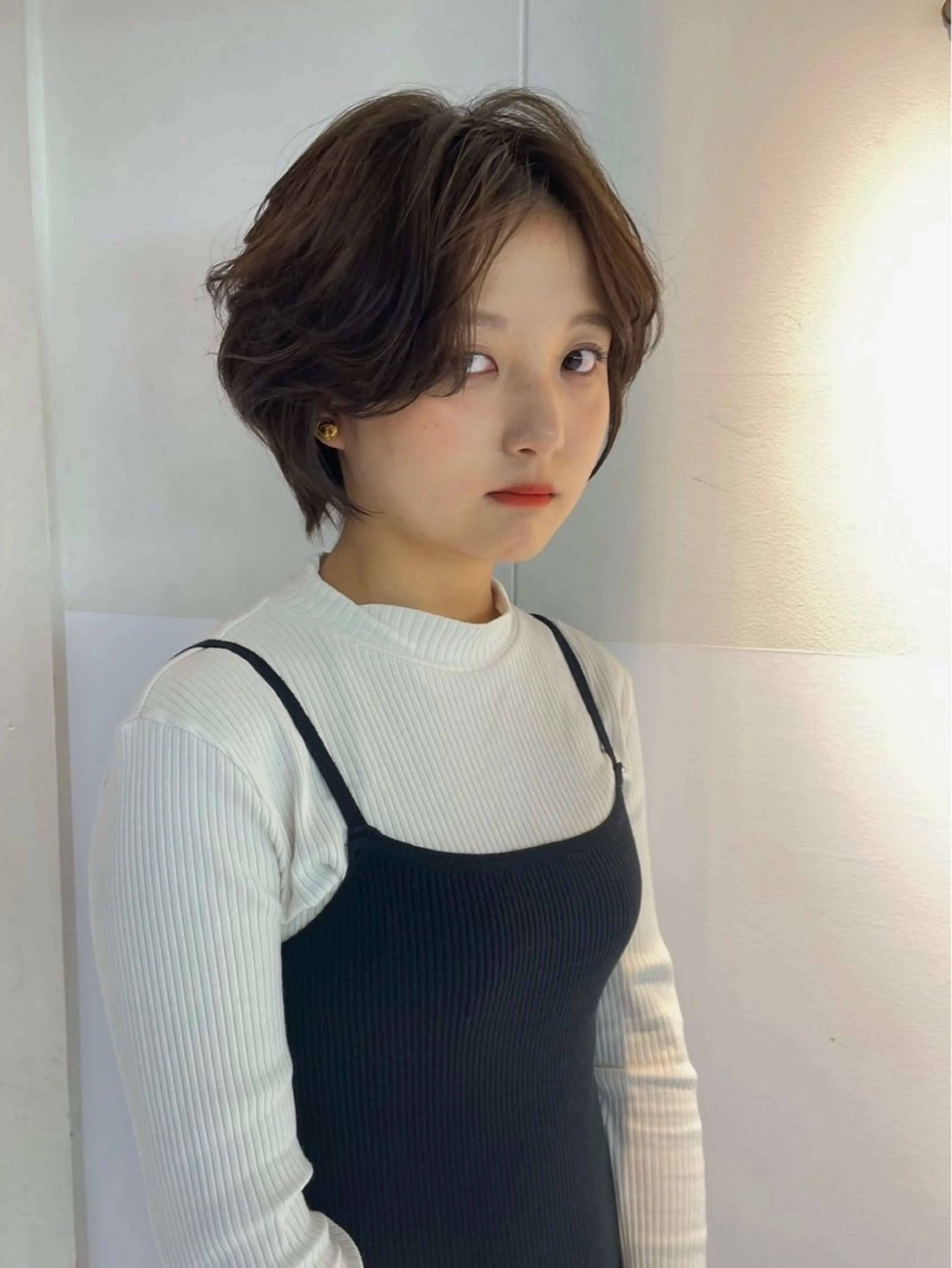 ショート カラー 🌙レイヤーカット 🌙/HI naのヘアスタイル