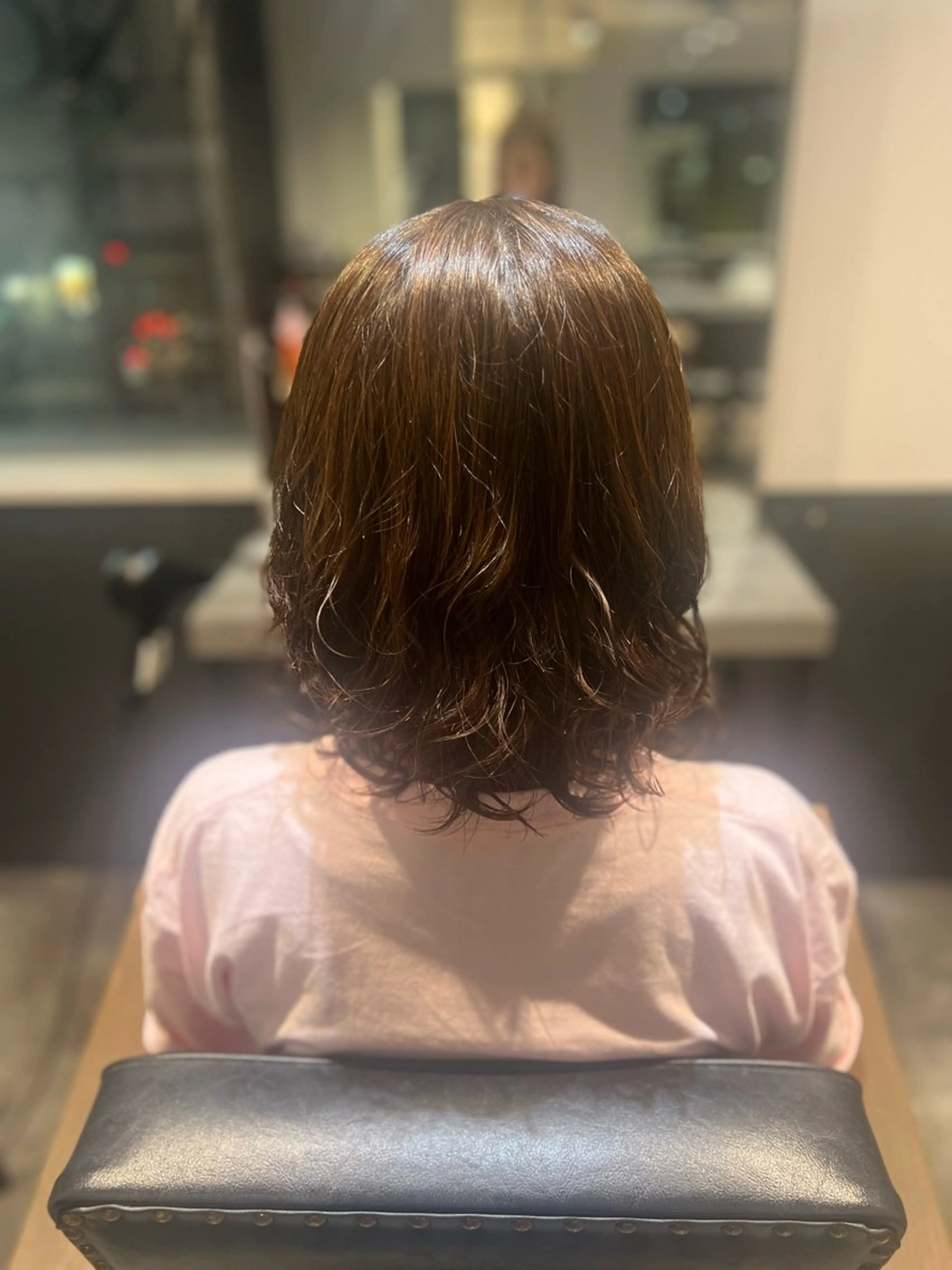 ✳️女性のみ✳️平日限定18時30分から　　　　　　　　　　　カット➕コールドパーマ🐧の写真