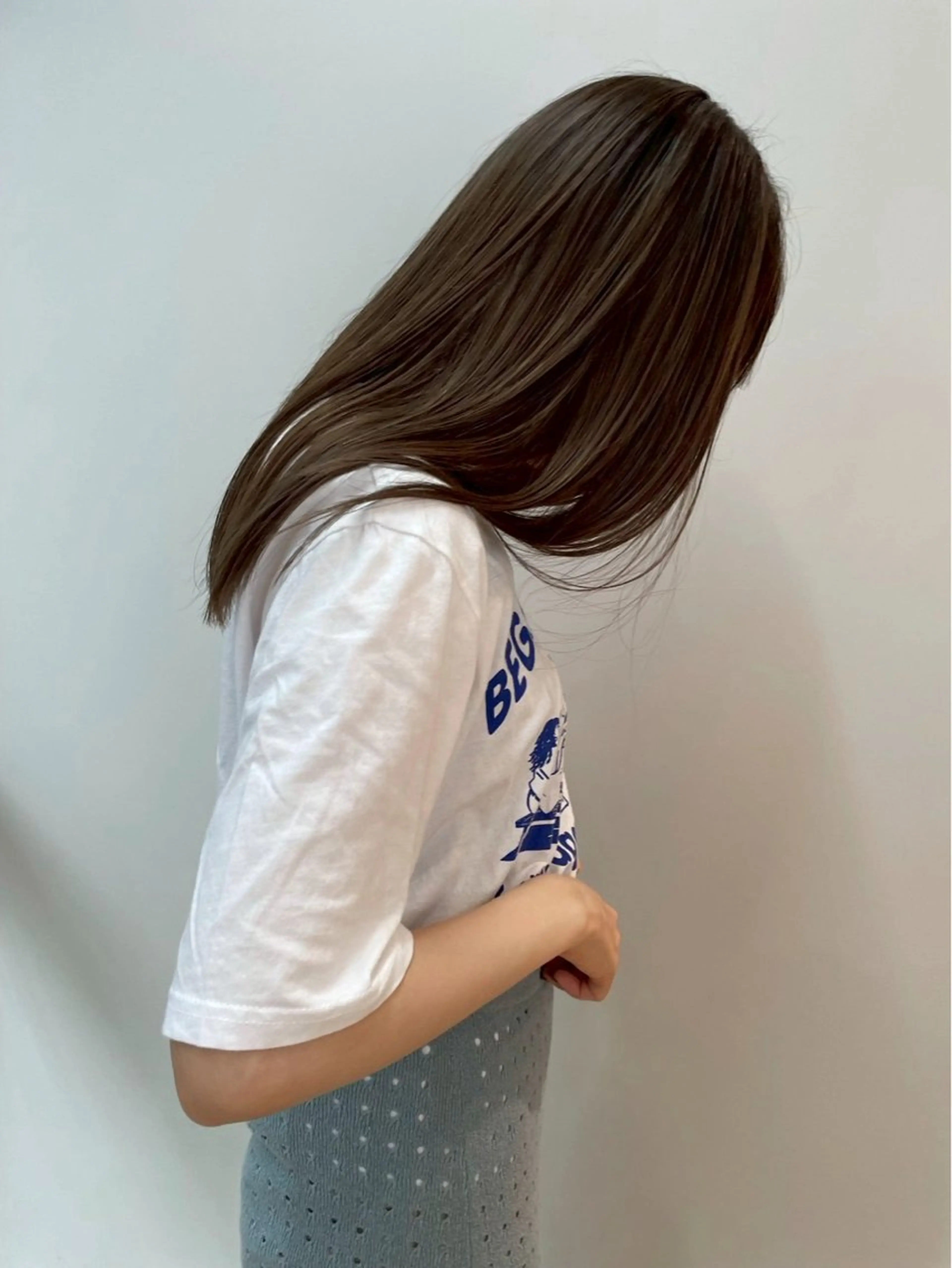 カラー miku/天神 艶カラーのヘアスタイル