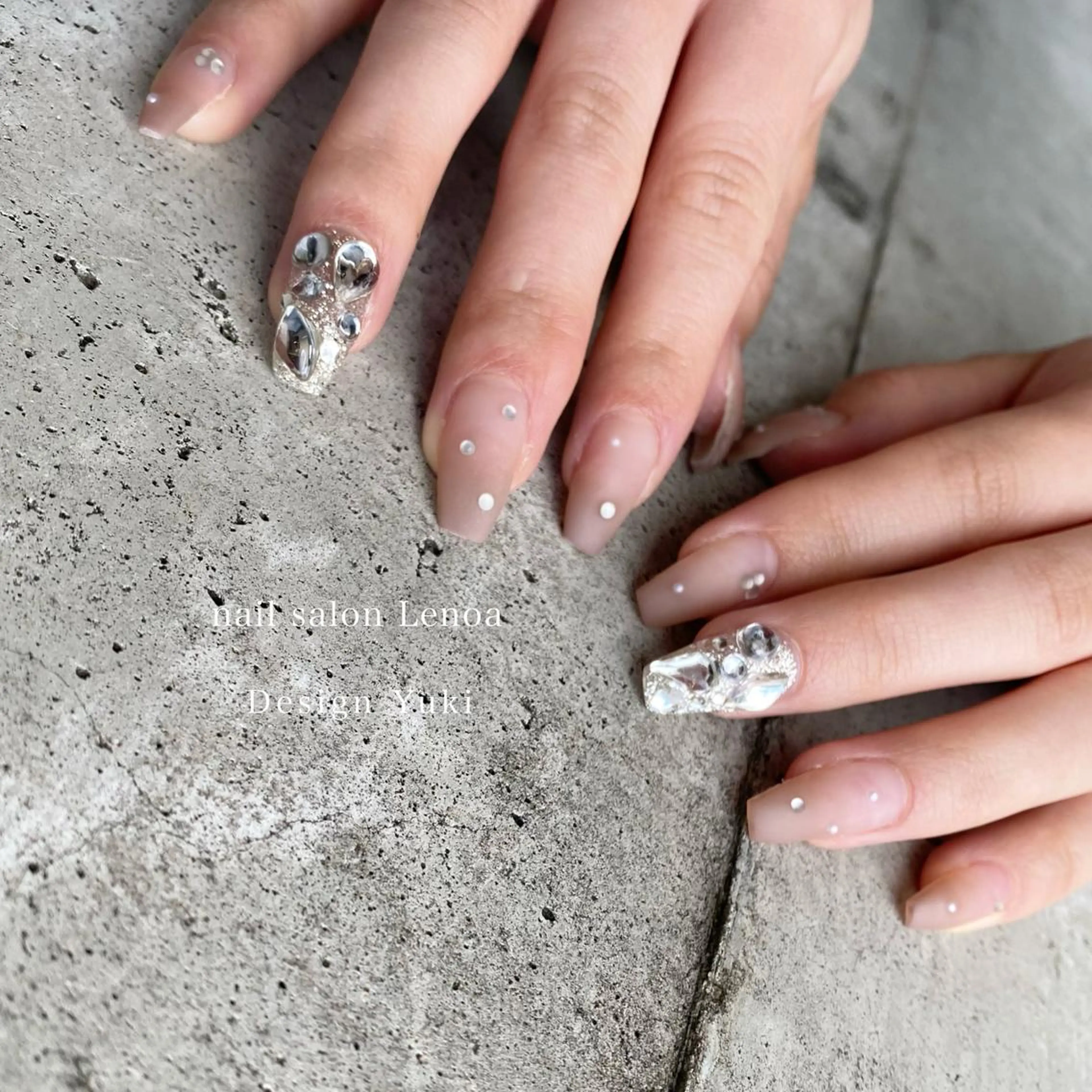 ネイル ハンドネイル Lenoa Yukiのネイルデザイン