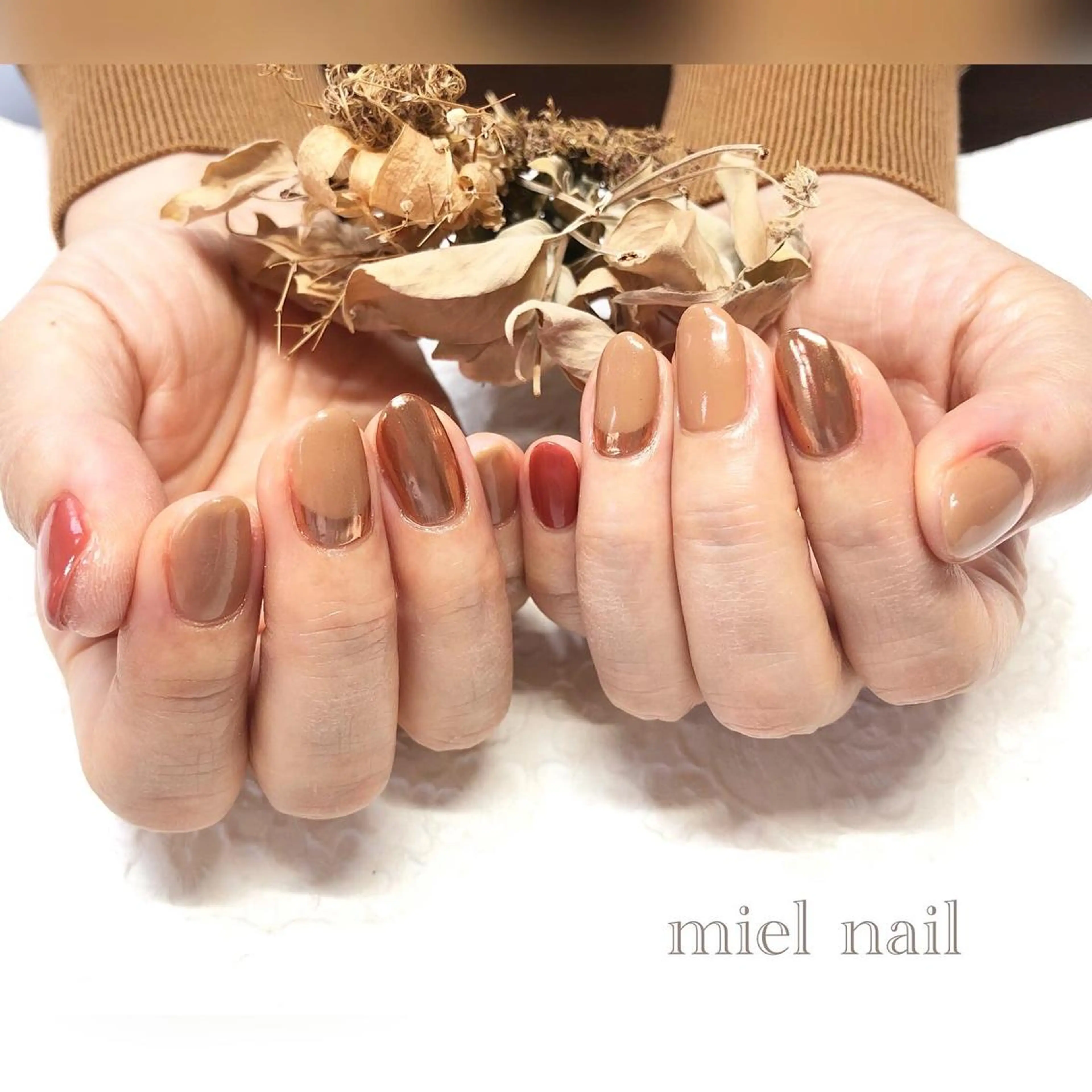 ネイル miel nailのネイルデザイン