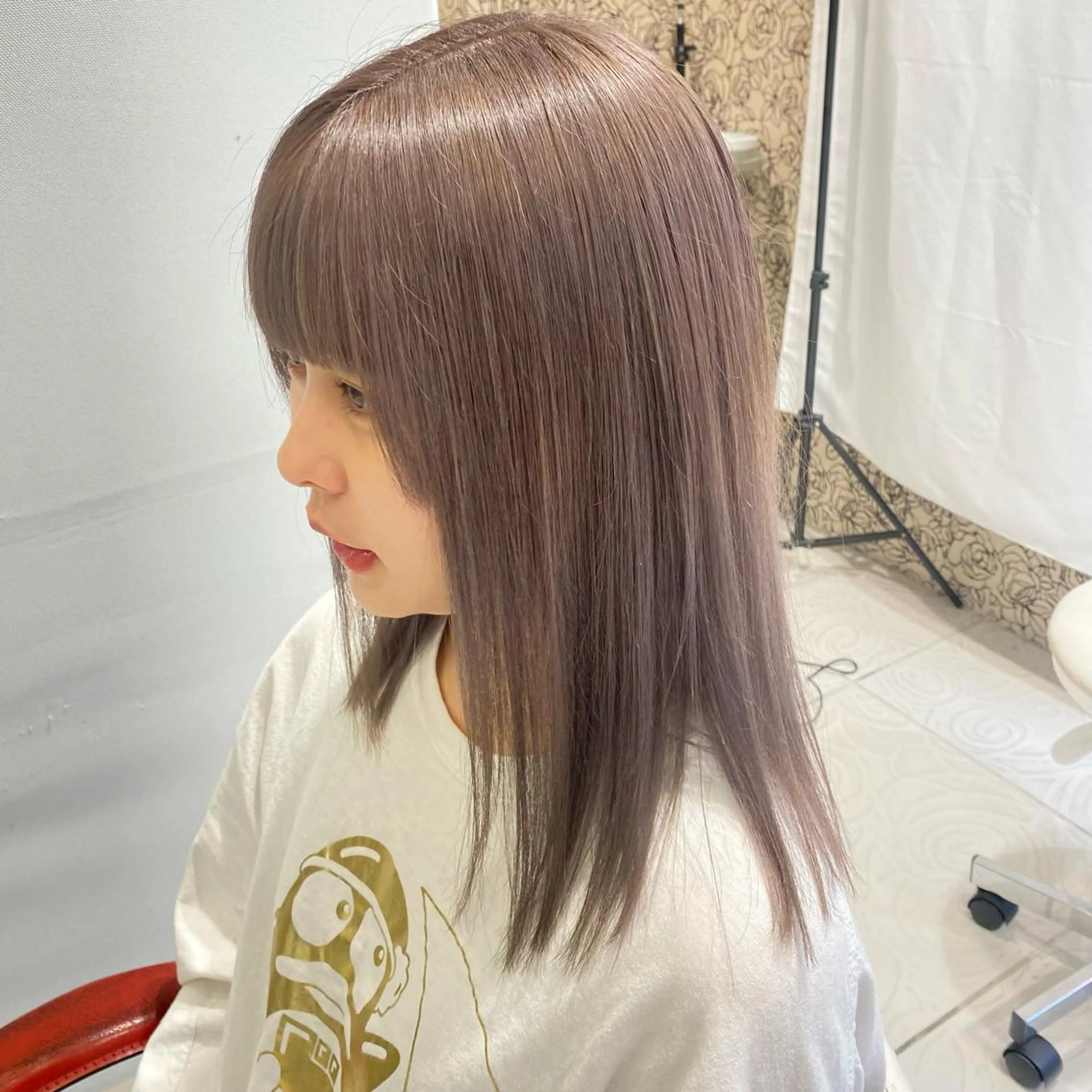 ミディアム ヘアカラー トリートメント MAKI🦋 GRANDE Lyのヘアスタイル