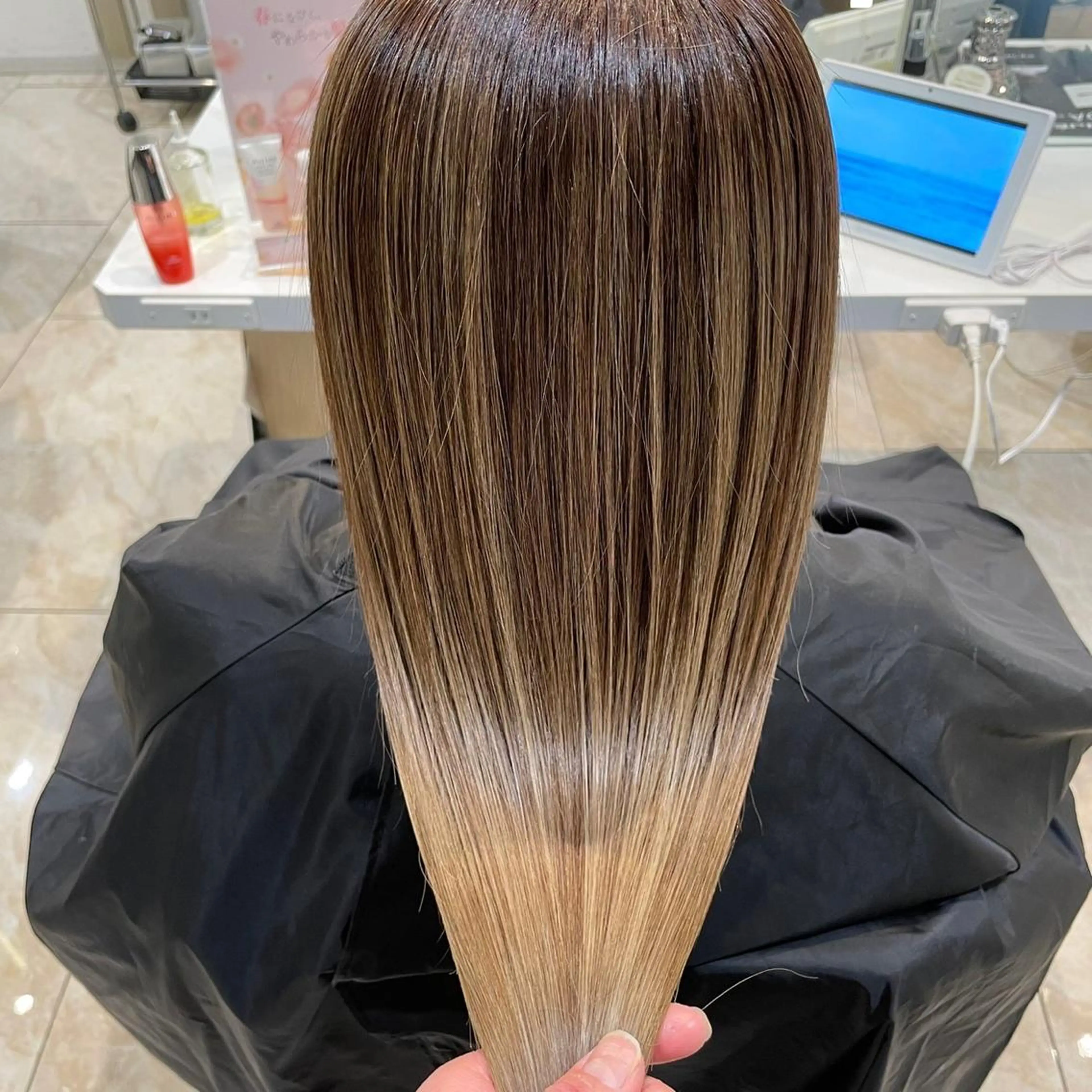 ロング カラー 艶髪/ヘッドスパ/ メンズカット/りちかのヘアスタイル